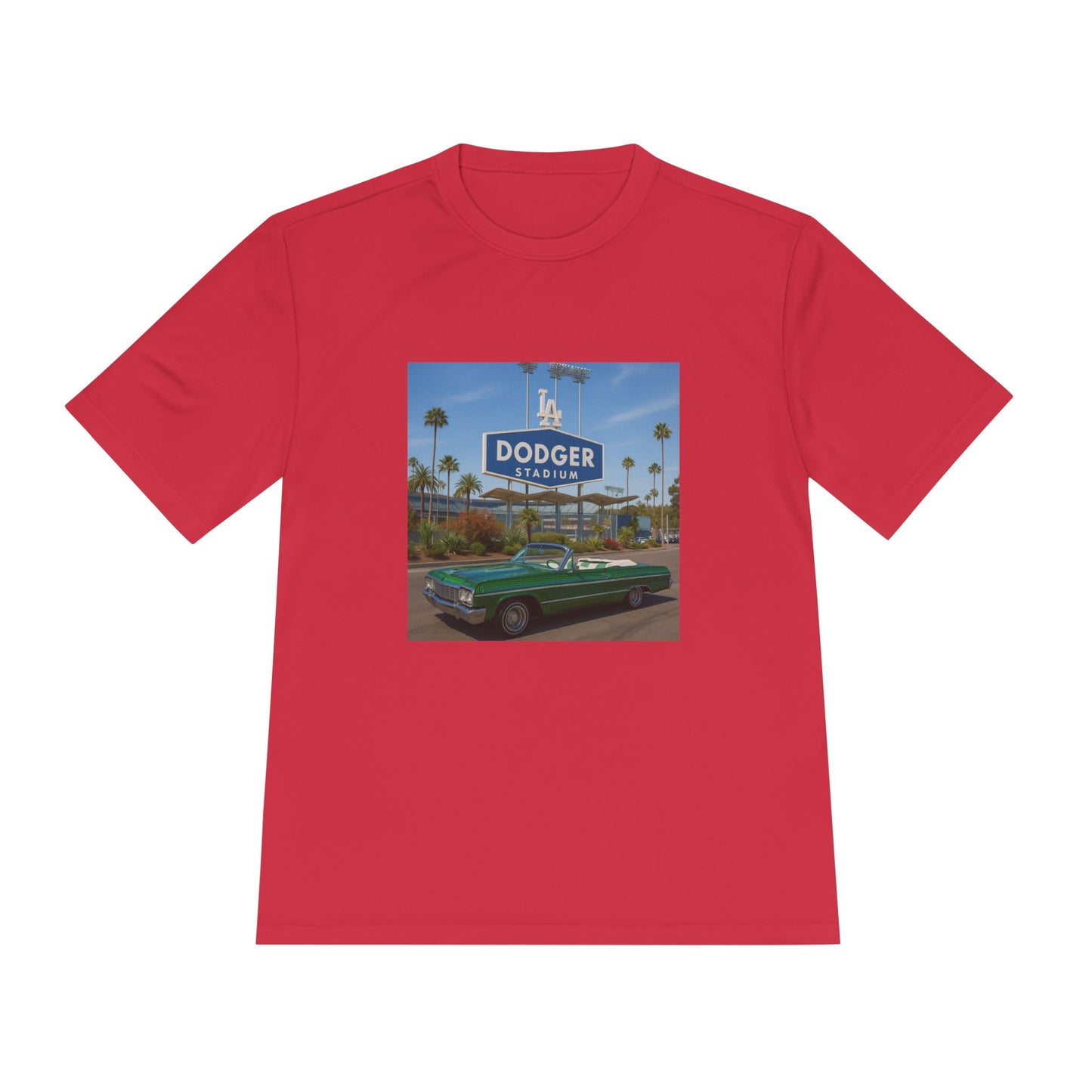Lowrider Dodger Stadium - Unisex Moisture Wicking Tee