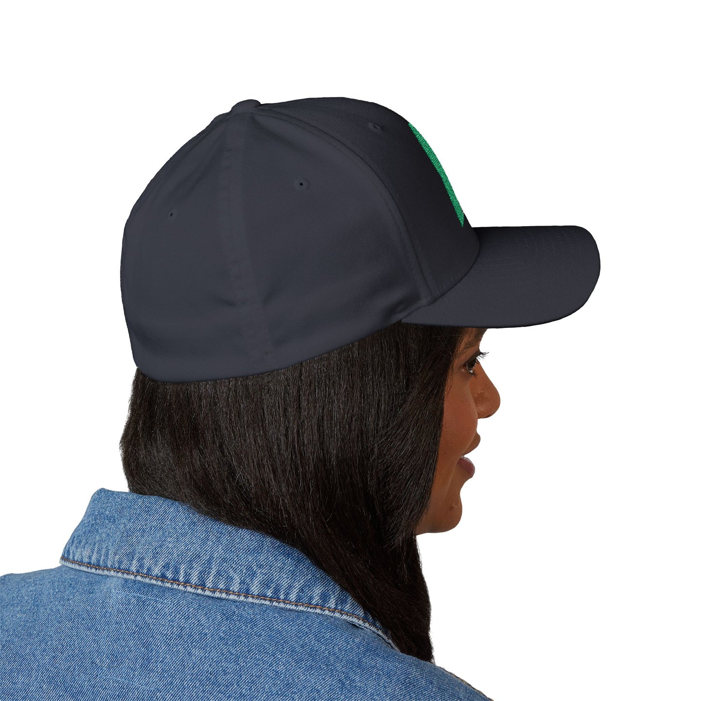 Fitted Embroidered Mexican Flag with L.A. Dodgers Logo Cap - Original Design
