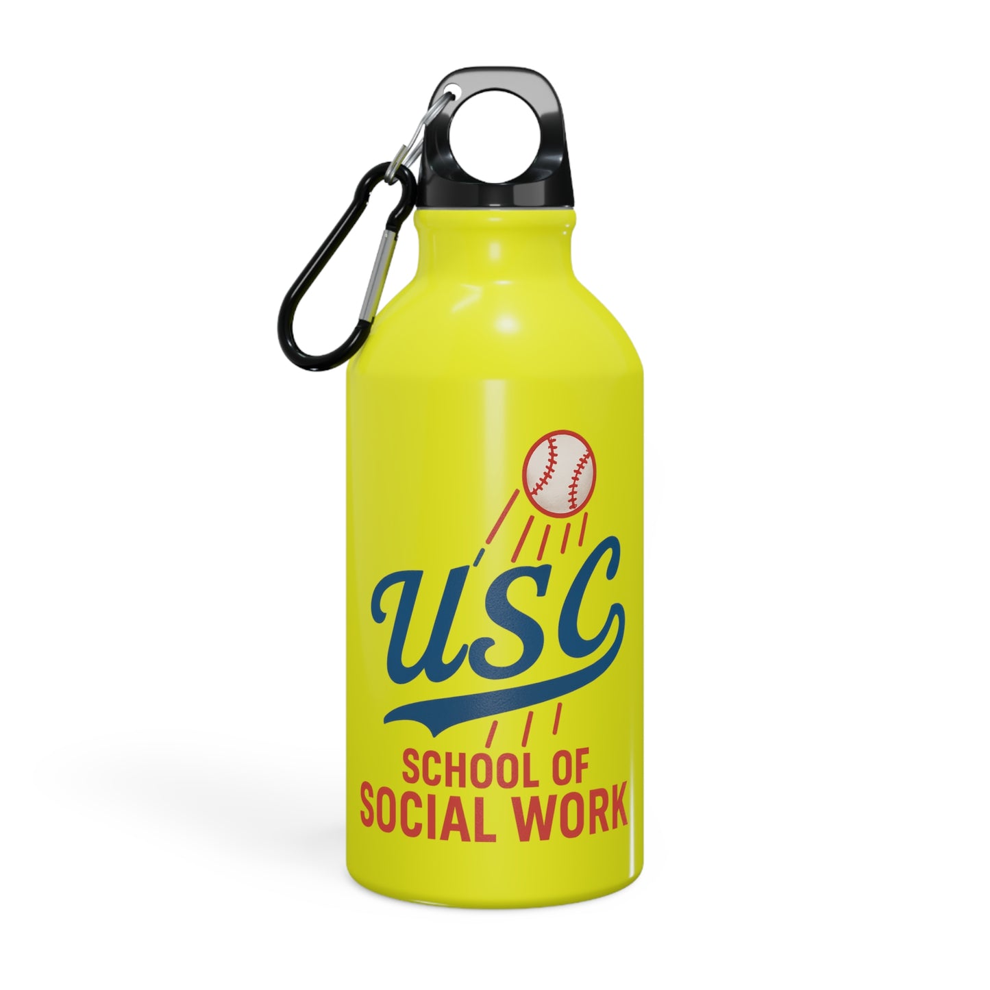Dodger Inspired Oregon Sport Bottle - Custom USC Social Work Design, Ideal for Students and Professionals, Perfect Gift for Graduations and Celebrations