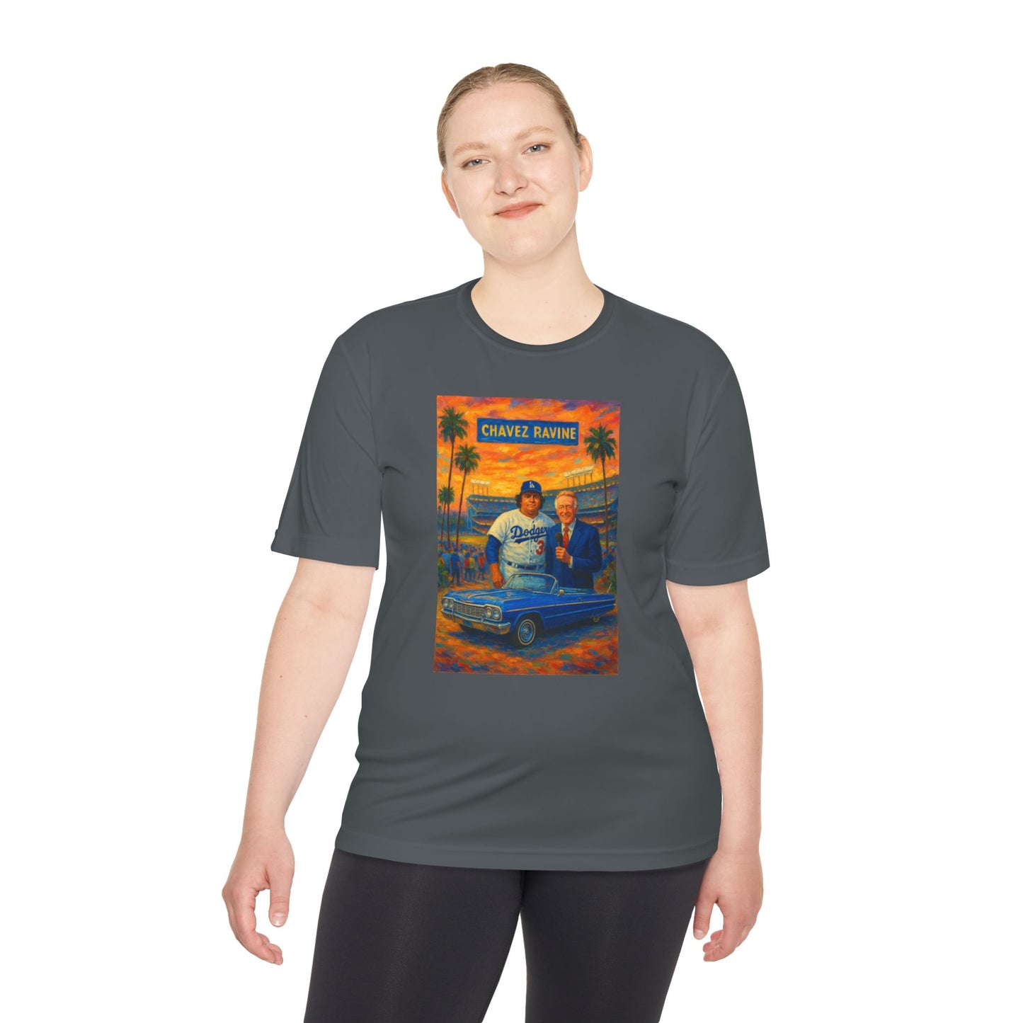 Vin Scully & Fernando Valenzuela - Unisex Moisture Wicking Tee