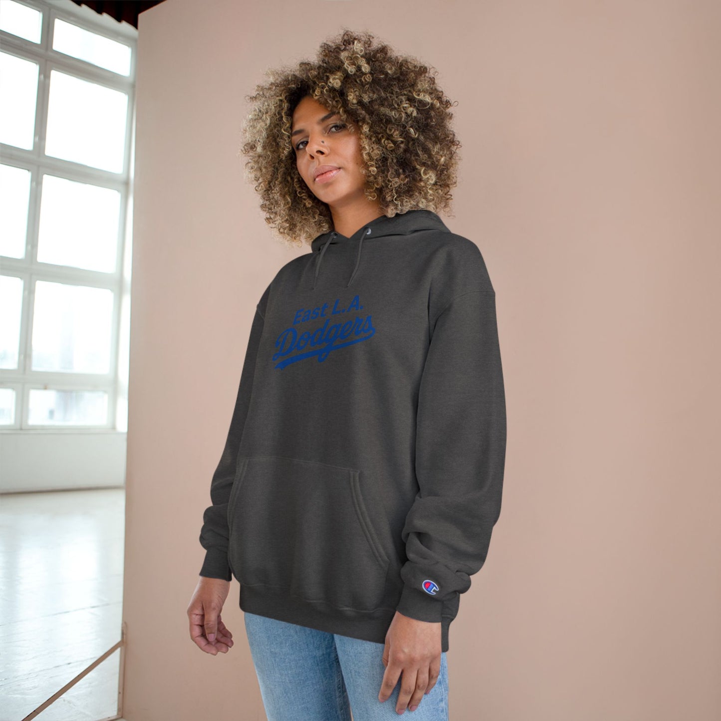 East L.A. Dodgers Champion Hoodie - Cozy Sportswear for Fans - Men & Women