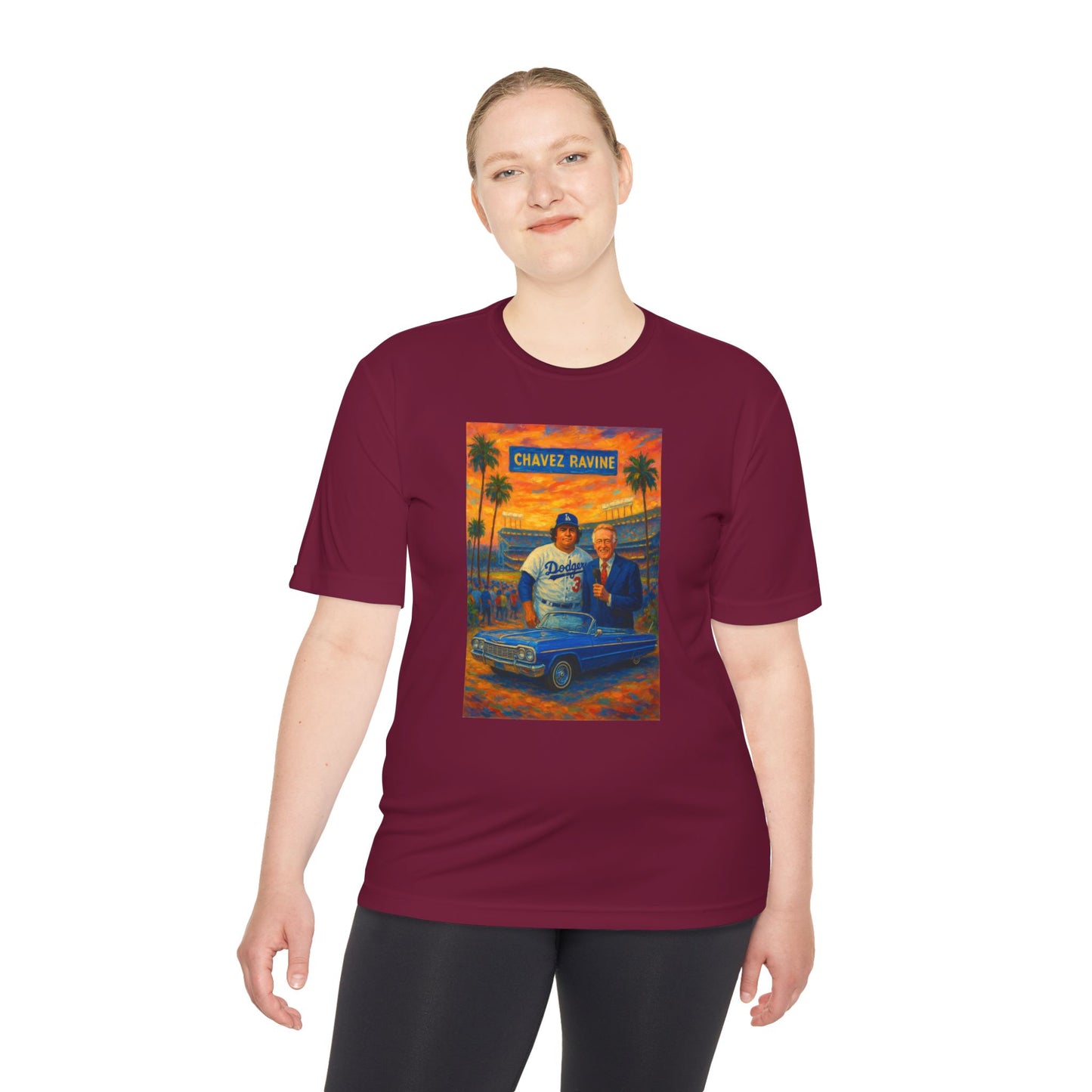 Vin Scully & Fernando Valenzuela - Unisex Moisture Wicking Tee