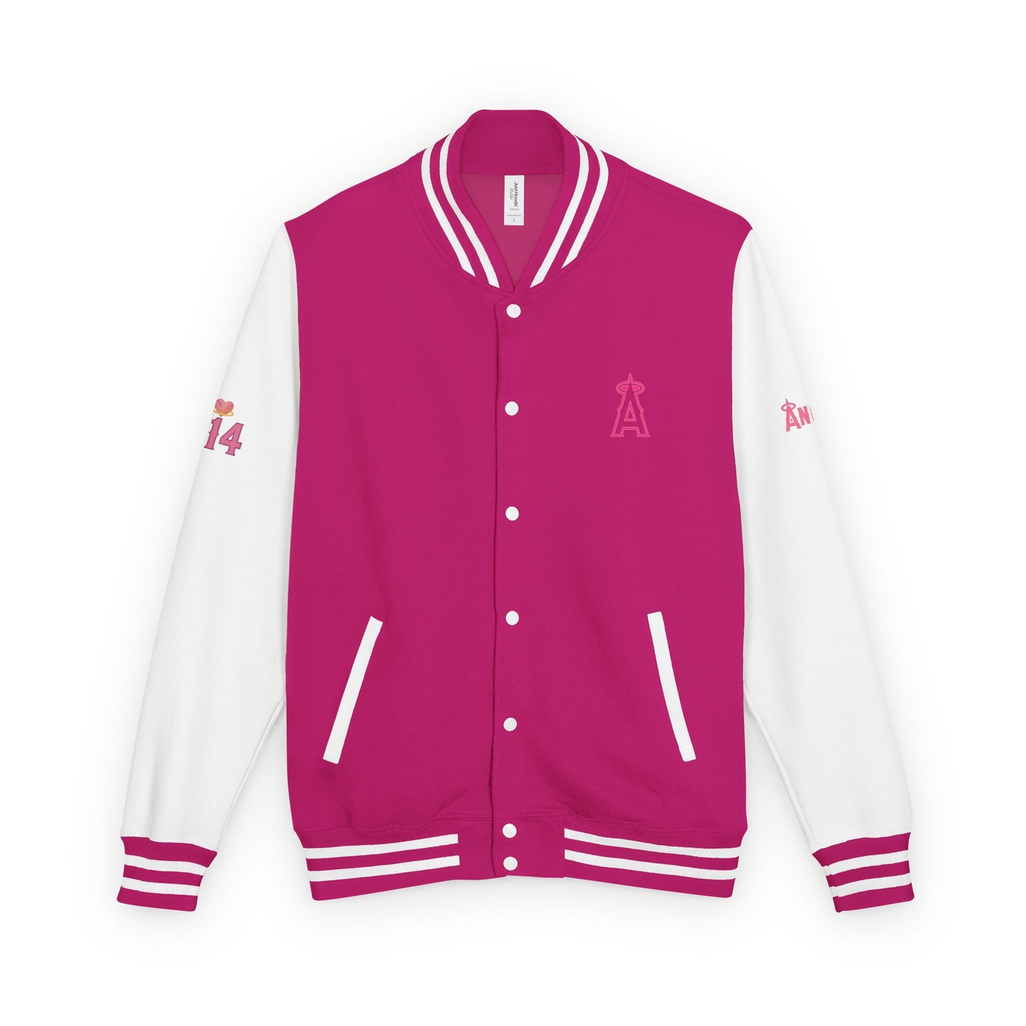 Unisex Heavyweight Anaheim Angels Letterman Jacket - Original Design