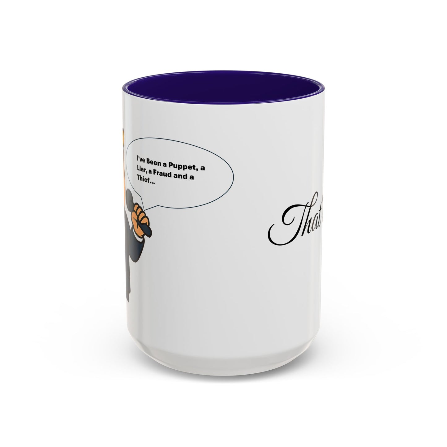 Trump Lies Colorful Humorous Coffee Mug