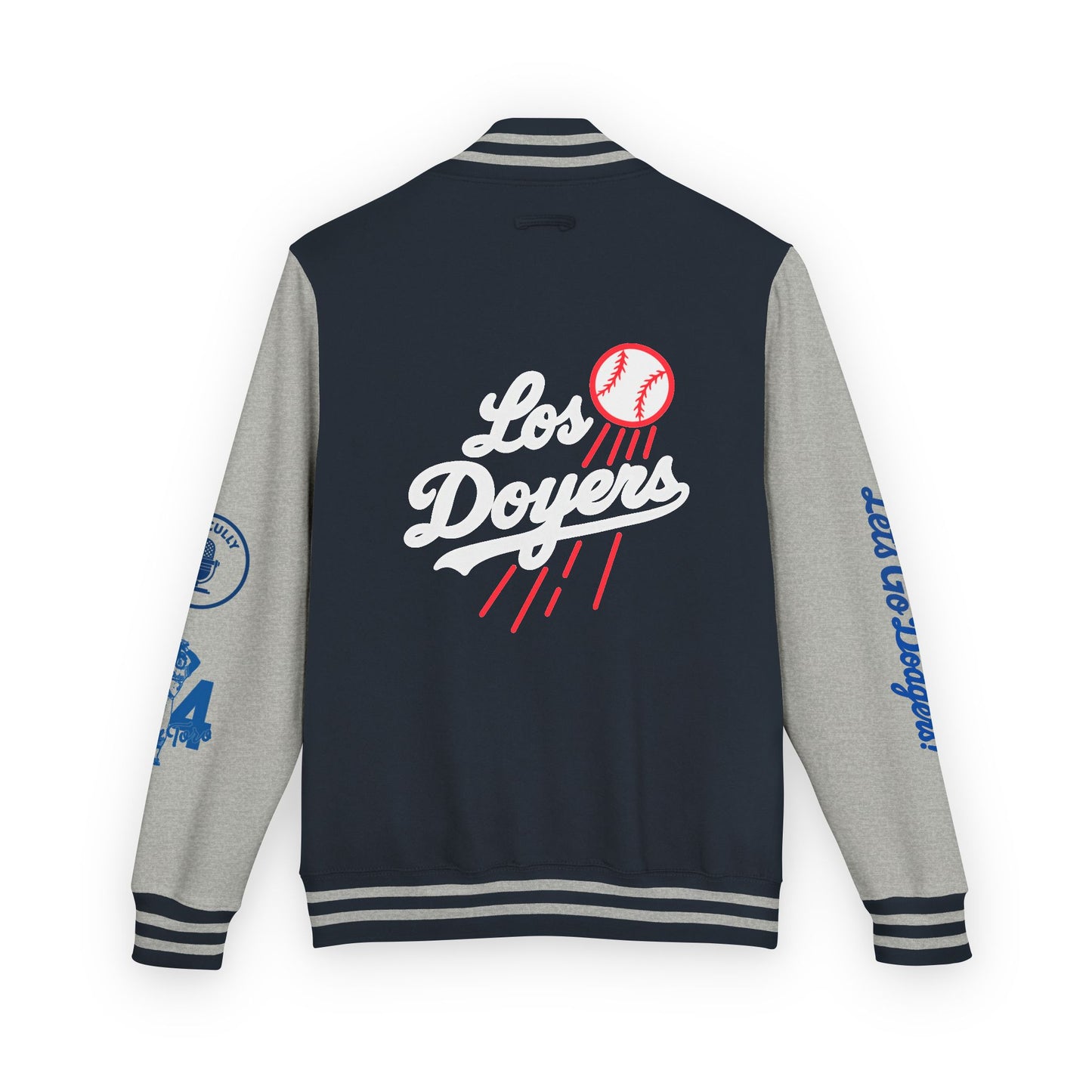 Mexican Flag Los Doyers Unisex Heavyweight - Letterman Jacket - Men & Women