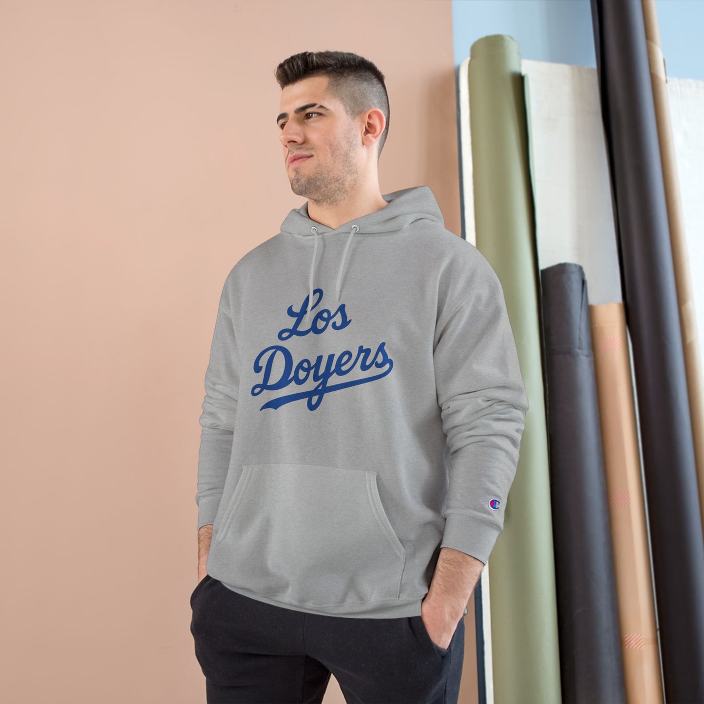 Los Doyers Unisex Champion Hoodie - Men & Women