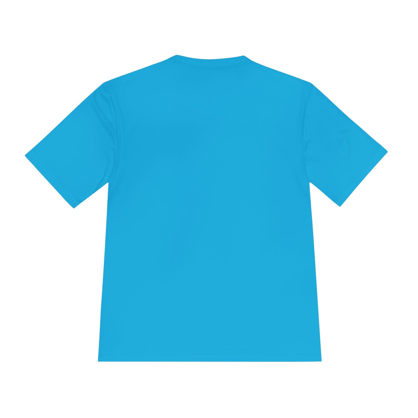 Funny Unisex Moisture Wicking Tee - "I Miss You, But My Aim Is Getting Better!"