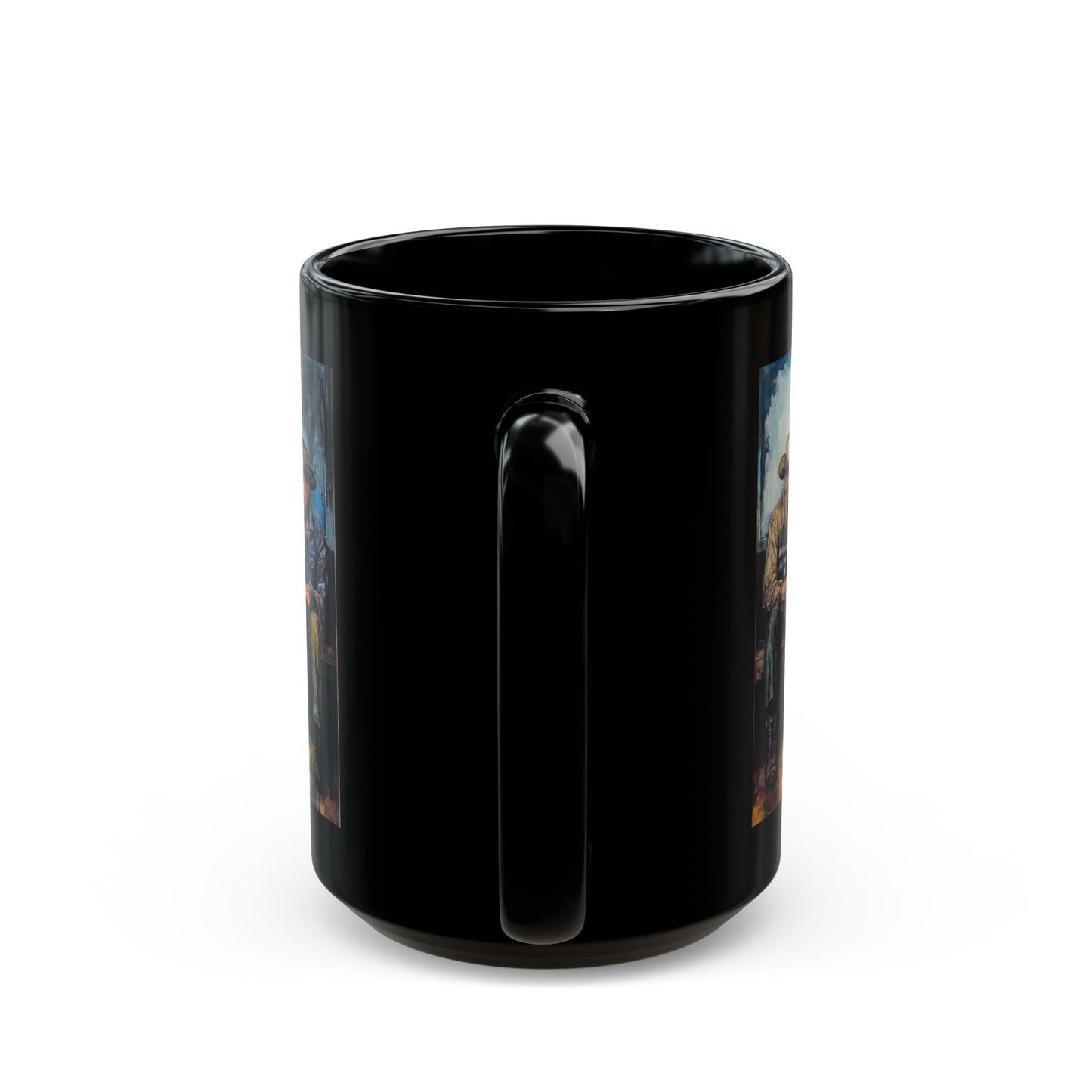 Tough Guys Have Feelings Too- Black Mug (11oz, 15oz)