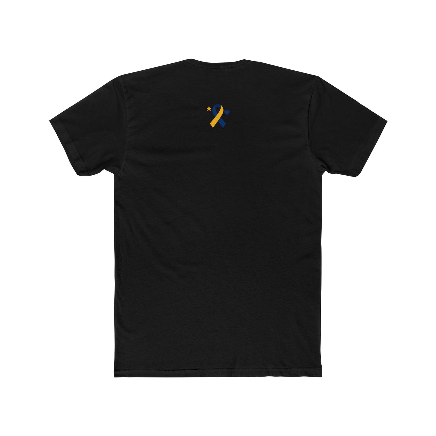Down Syndrome Awareness "The Chosen Few" Unisex Cotton Crew Tee - Heart Design