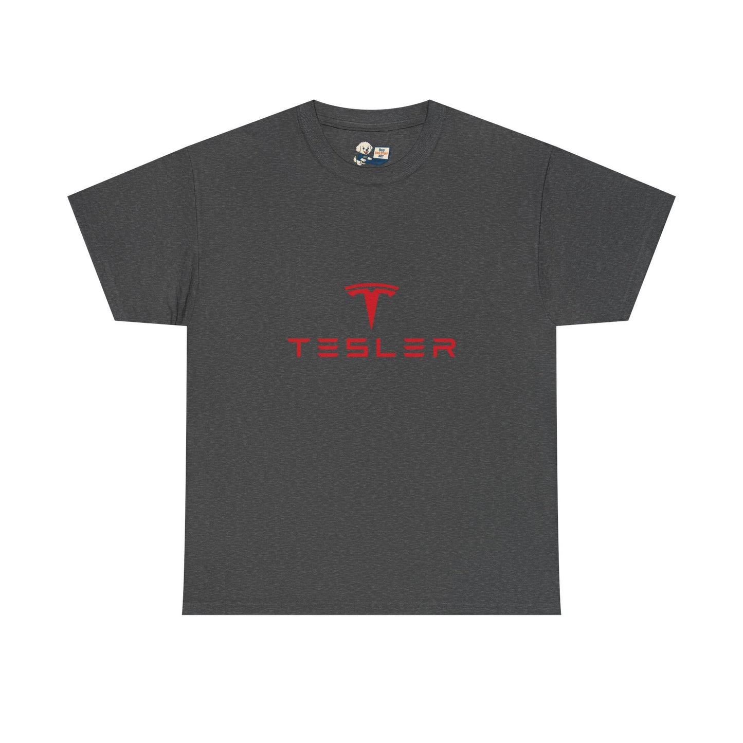 I Love Tesler - Heavy Cotton Tee - Cool Casual Wear