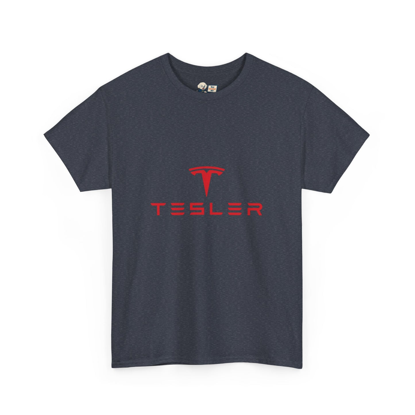 I Love Tesler - Heavy Cotton Tee - Cool Casual Wear