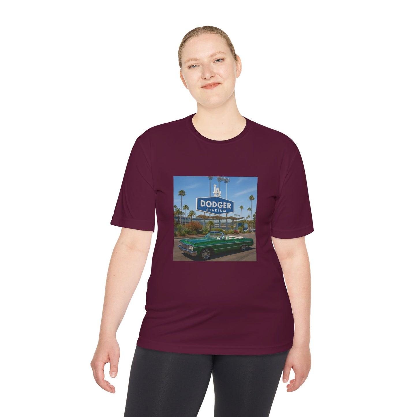 Lowrider Dodger Stadium - Unisex Moisture Wicking Tee