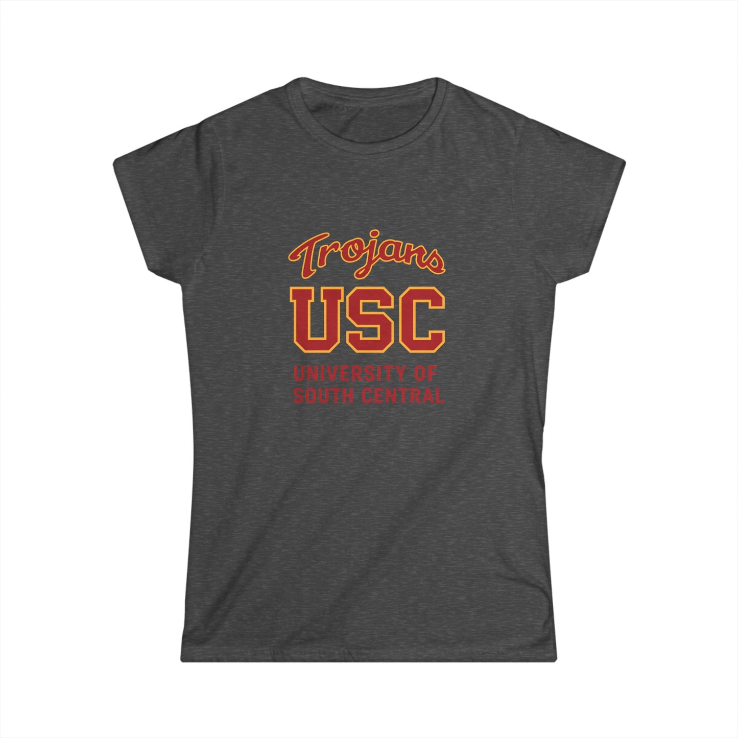 University of South Central USC Women's Softstyle Tee - Comfortable College Spirit Wear