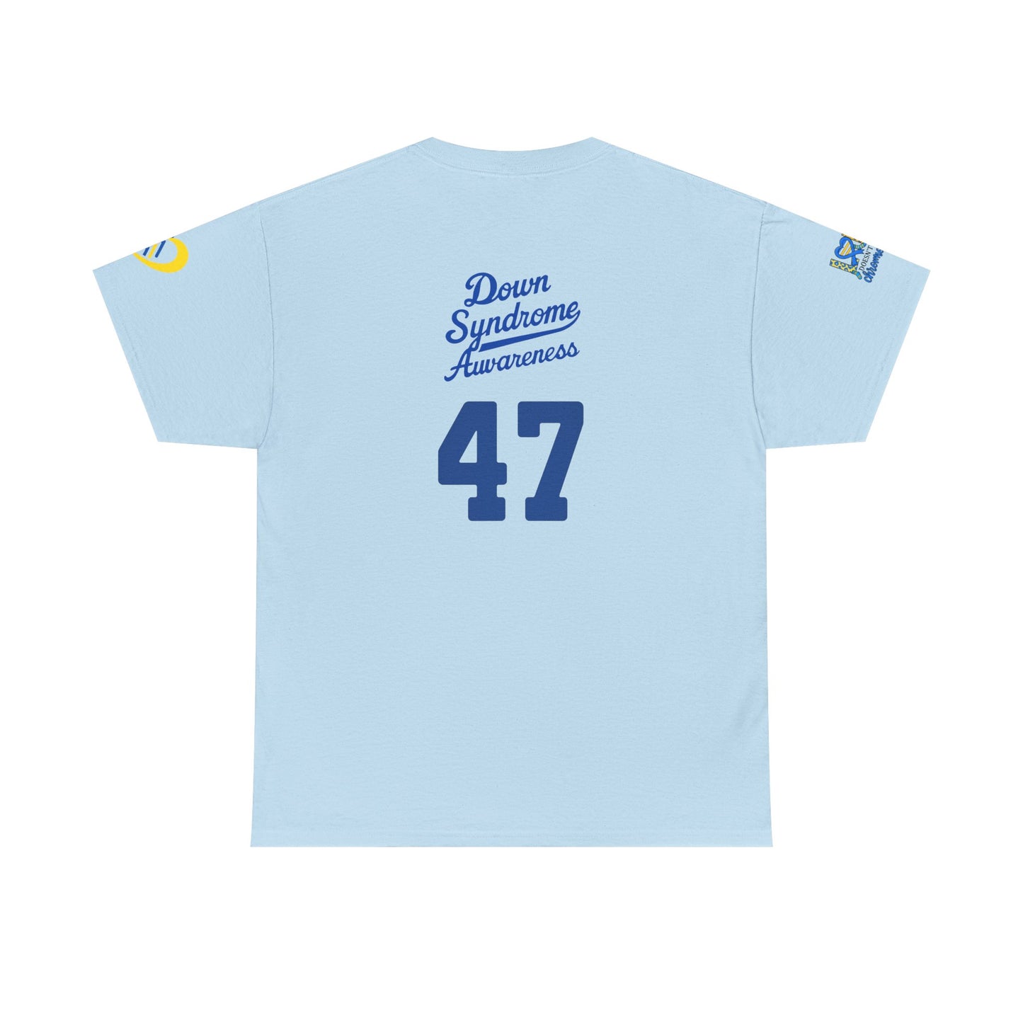 Down Syndrome Awareness - Dodgers Tee -Unisex Heavy Cotton Tee - Men & Women