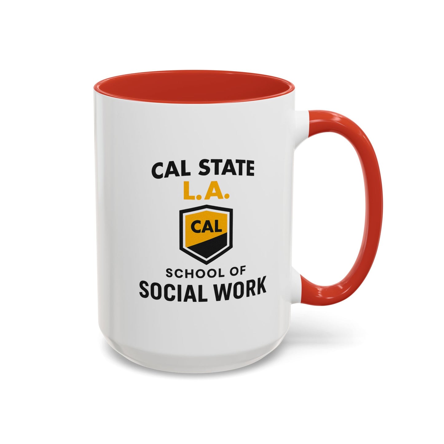 Cal State L.A. - School of Social Work -Accent Mug - 15oz