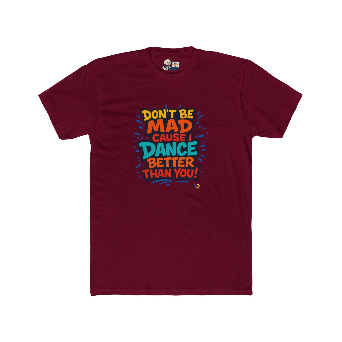 Down Syndrome Awareness "Dance" Unisex Cotton Crew Tee - Dance Graffiti Design