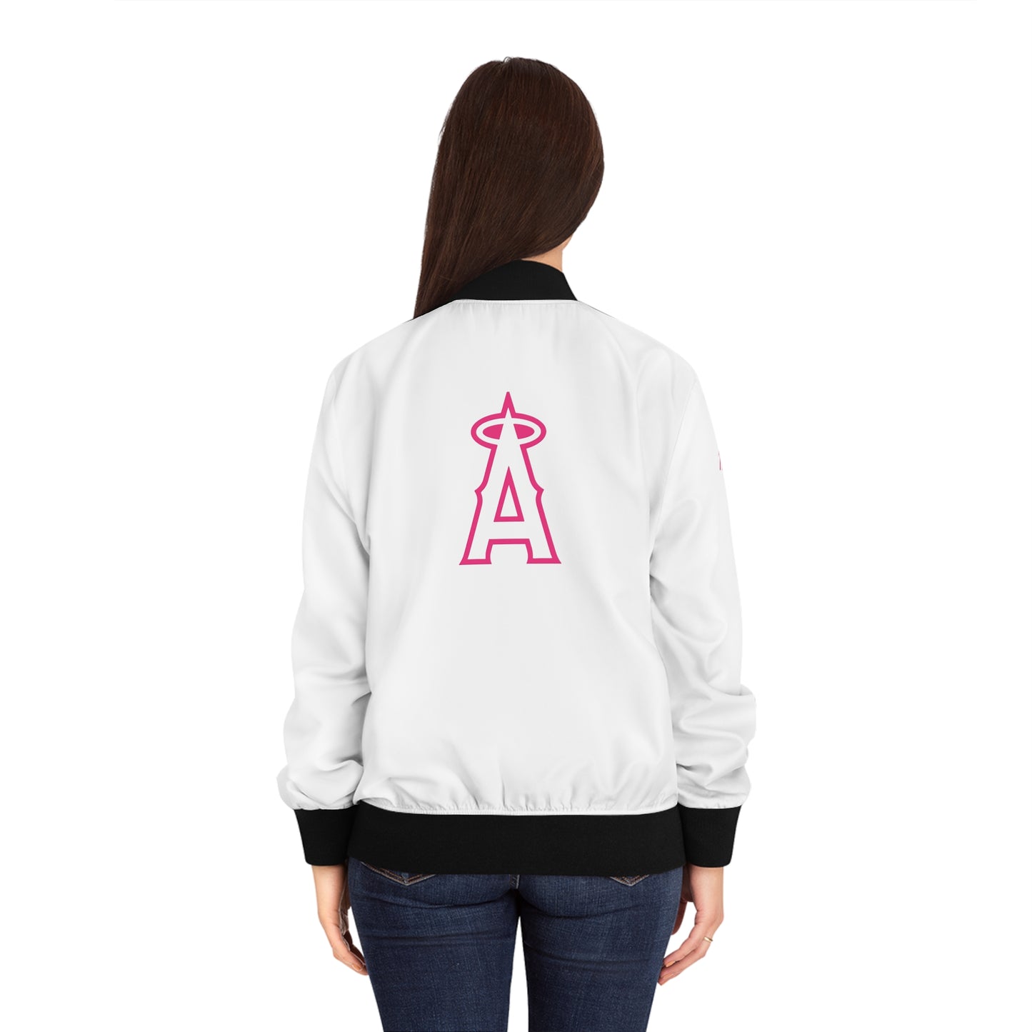 Women's Anaheim Angels Bomber Jacket - Original Athletic Outerwear for Game Days