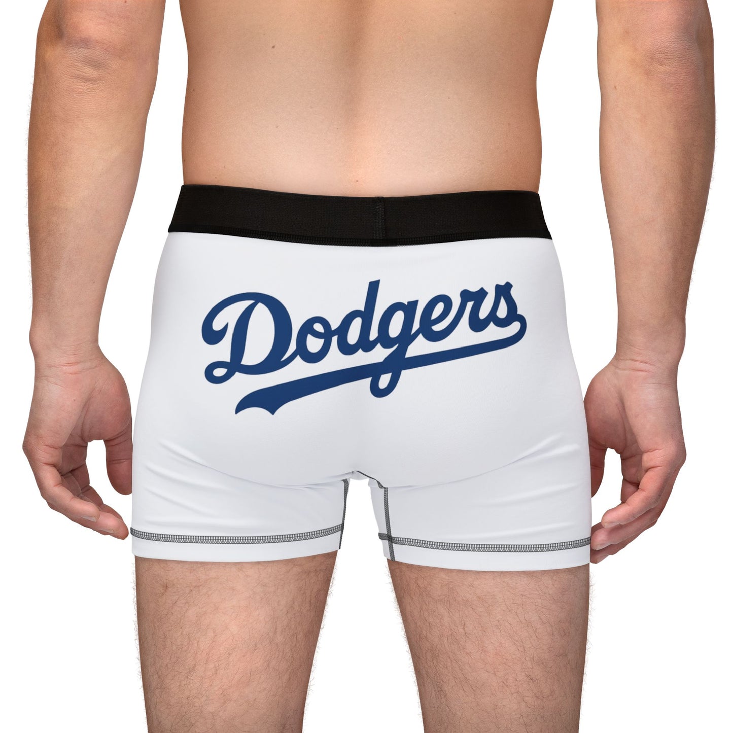 Men's Dodgers Boxers - Fun 'She Wants That D' - Underwear for real Dodger fans!