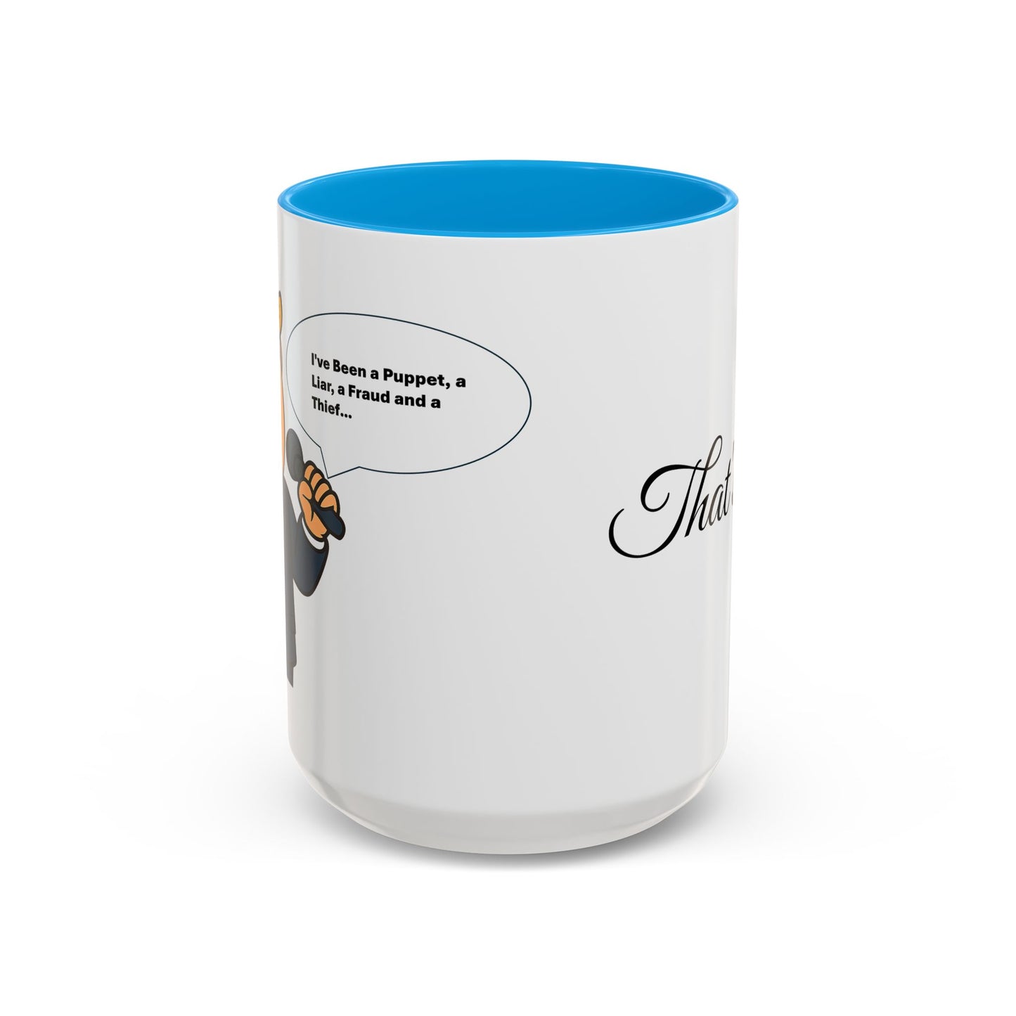 Trump Lies Colorful Humorous Coffee Mug