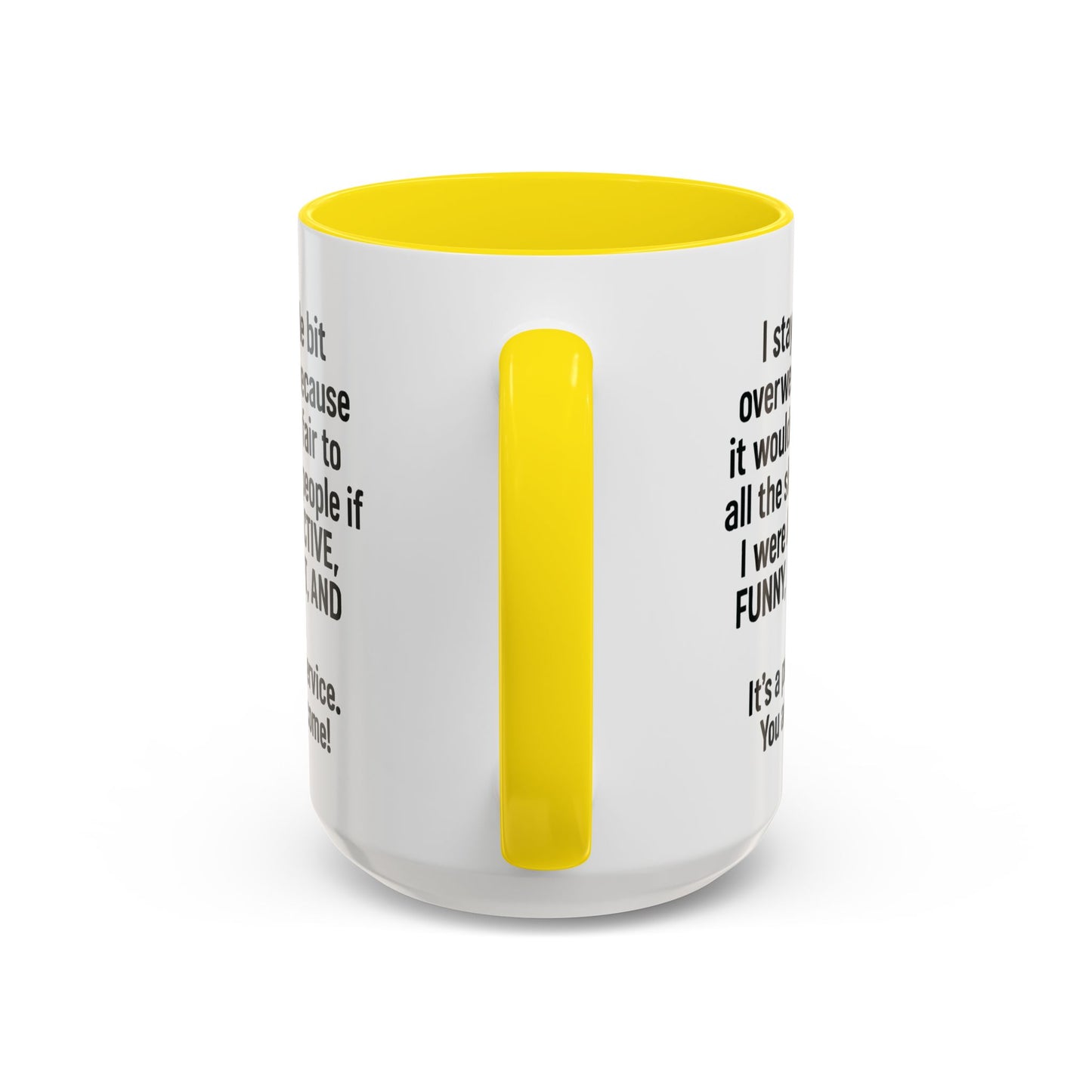 Funny "PUBLIC SERVICE" Coffee Mug - 15oz - Perfect Gift for Coffee Lovers