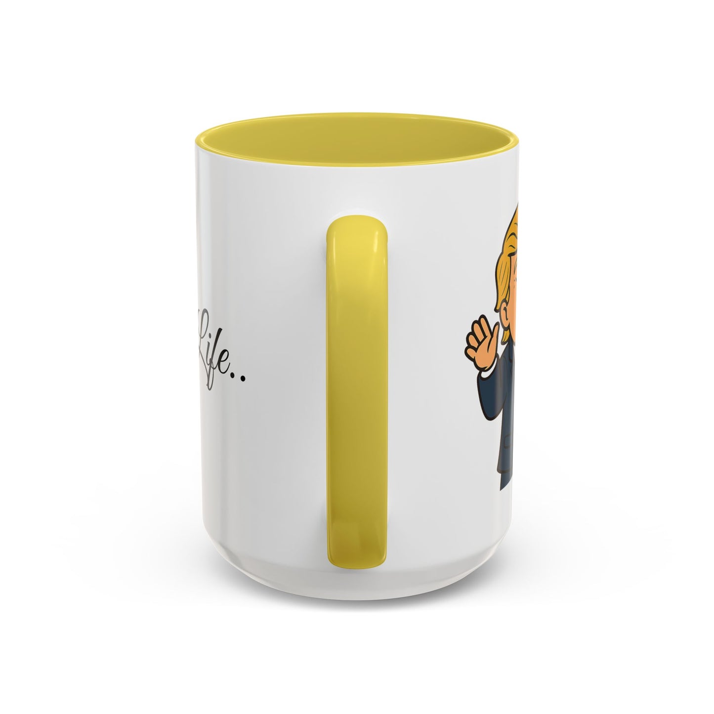 Trump Lies Colorful Humorous Coffee Mug