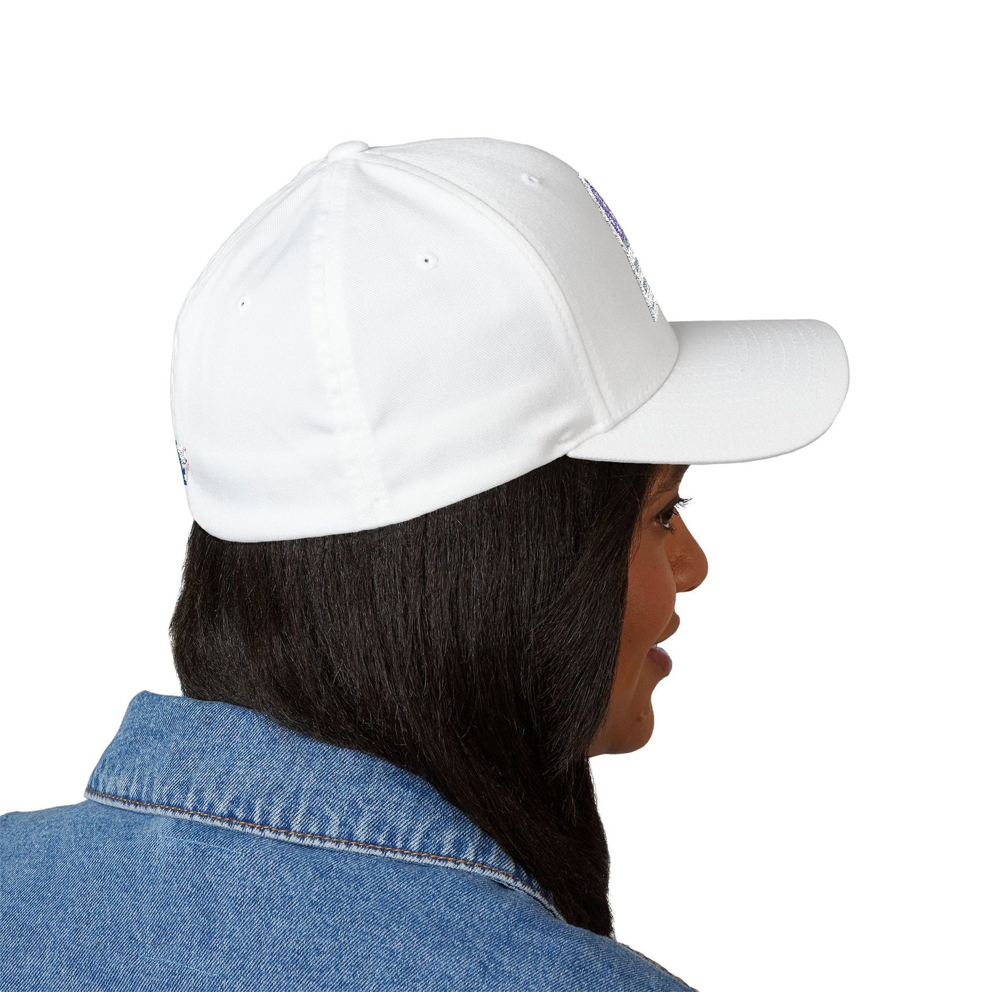Dodgers American Flag with "LA" logo stars- Embroidered Baseball Cap - Original Design