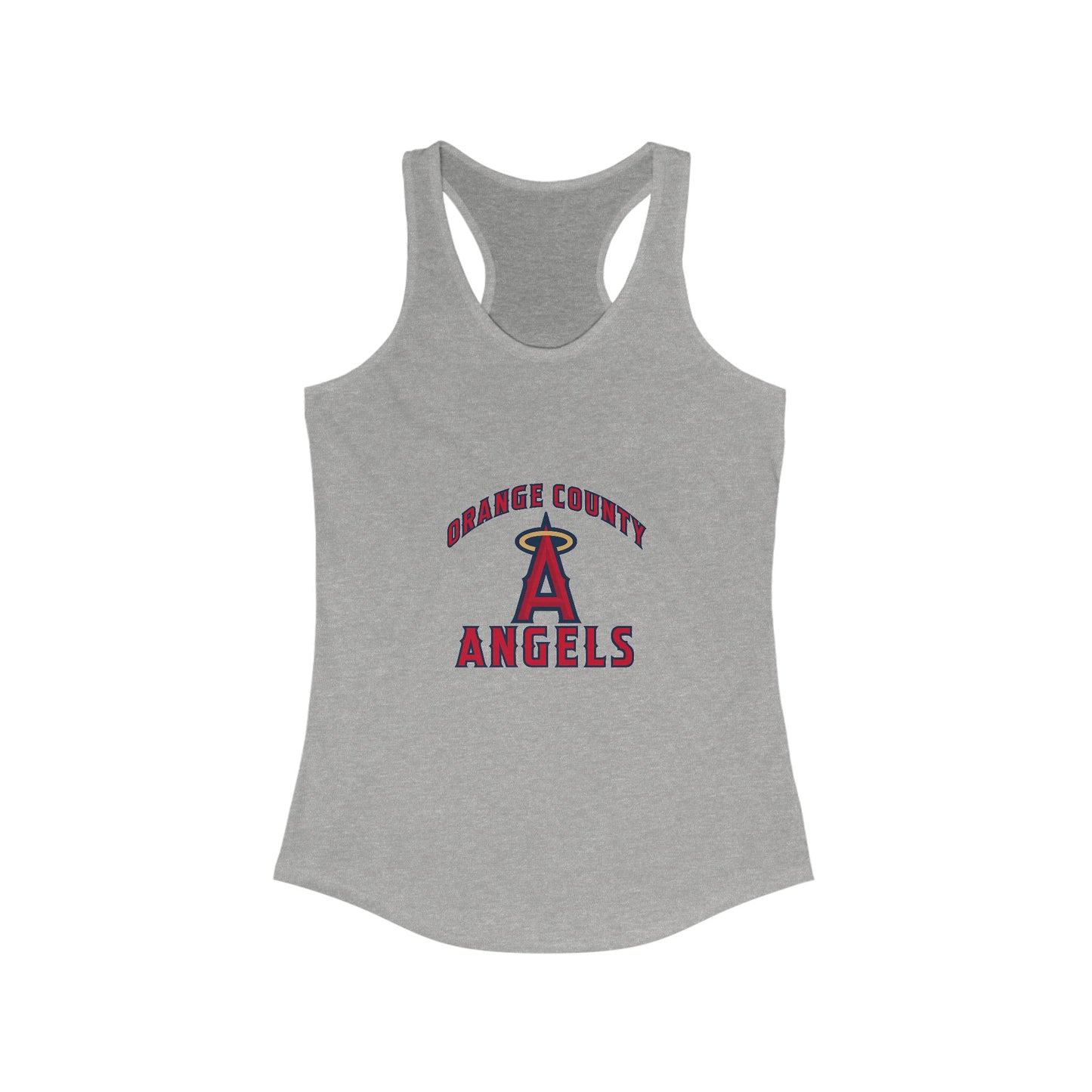 Orange County Angels Women's Racerback Tank Top - Sporty & Stylish Athletic Wear