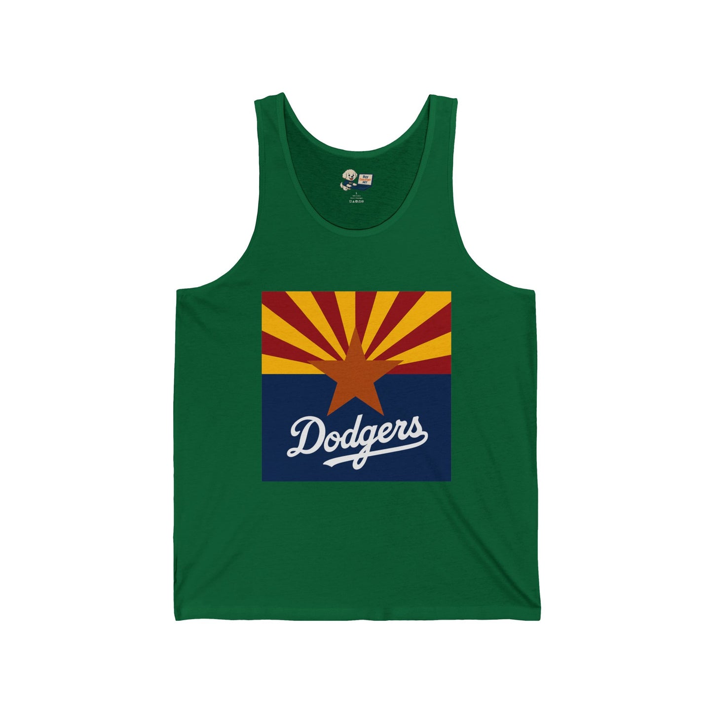 Arizona Dodgers Unisex Jersey Tank - Summer Vibes Apparel