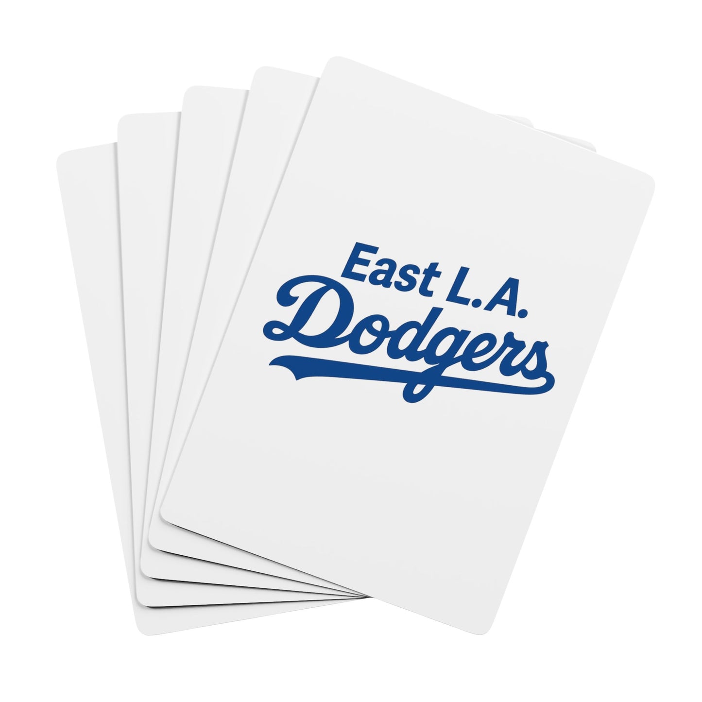 East L.A. Dodgers Poker Playing Cards - Perfect for Game Nights and Sports Fans