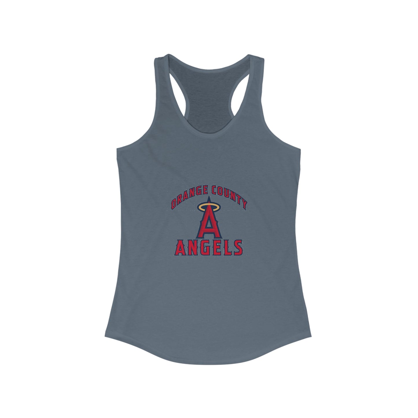 Orange County Angels Women's Racerback Tank Top - Sporty & Stylish Athletic Wear