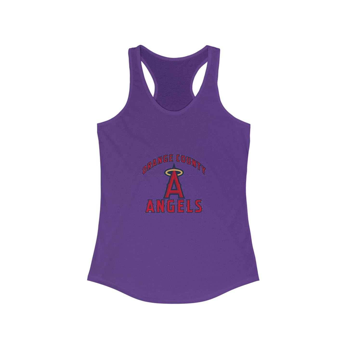 Orange County Angels Women's Racerback Tank Top - Sporty & Stylish Athletic Wear