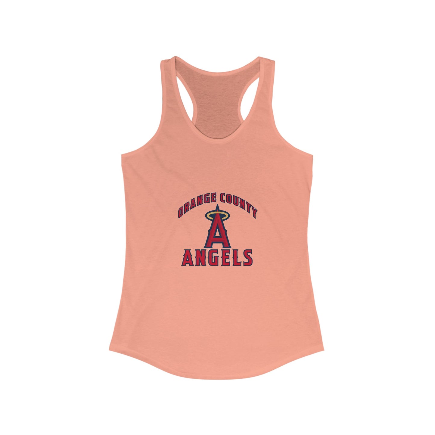 Orange County Angels Women's Racerback Tank Top - Sporty & Stylish Athletic Wear