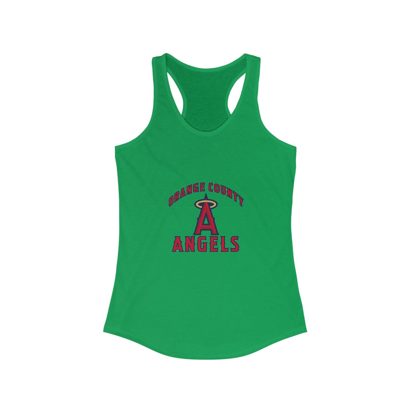 Orange County Angels Women's Racerback Tank Top - Sporty & Stylish Athletic Wear