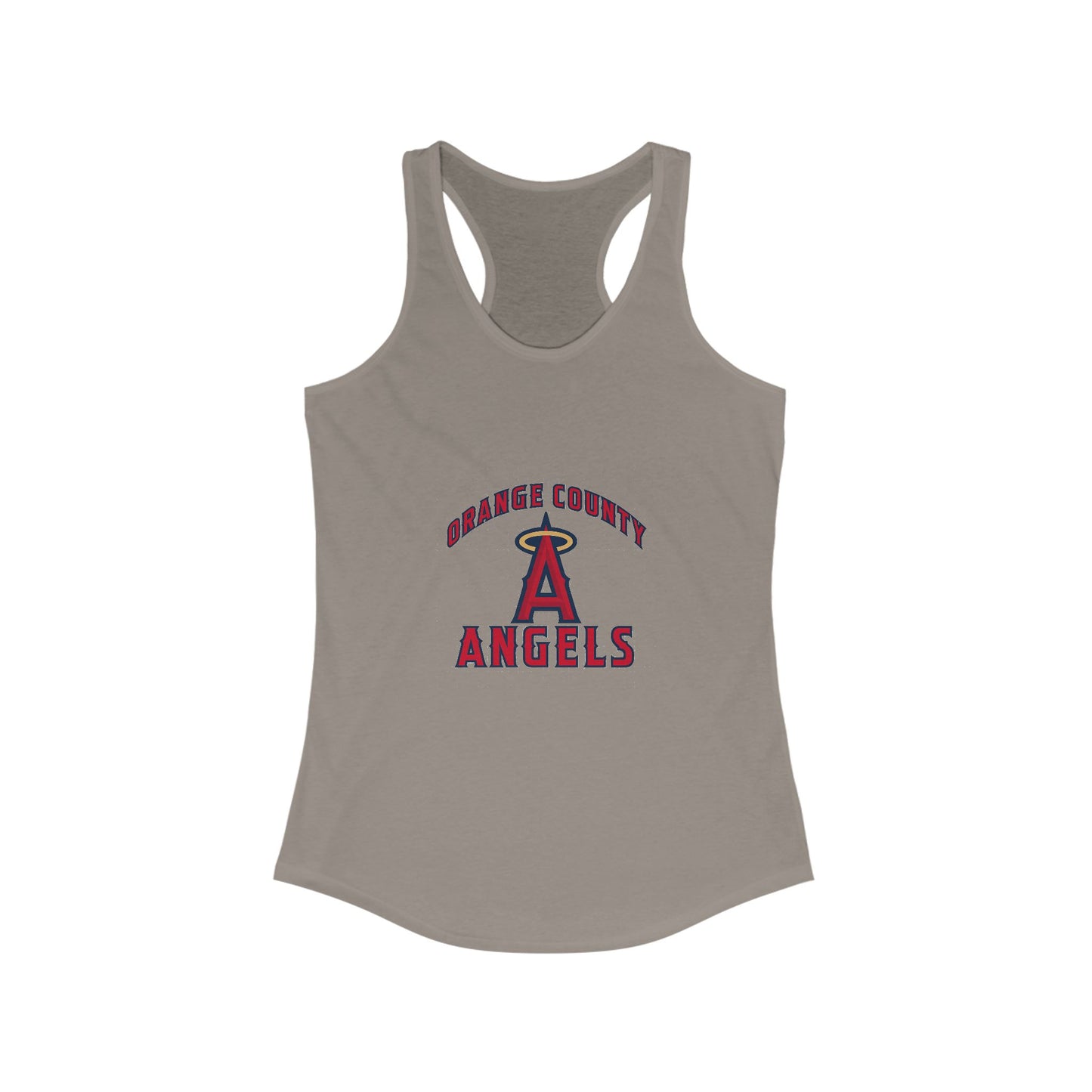 Orange County Angels Women's Racerback Tank Top - Sporty & Stylish Athletic Wear