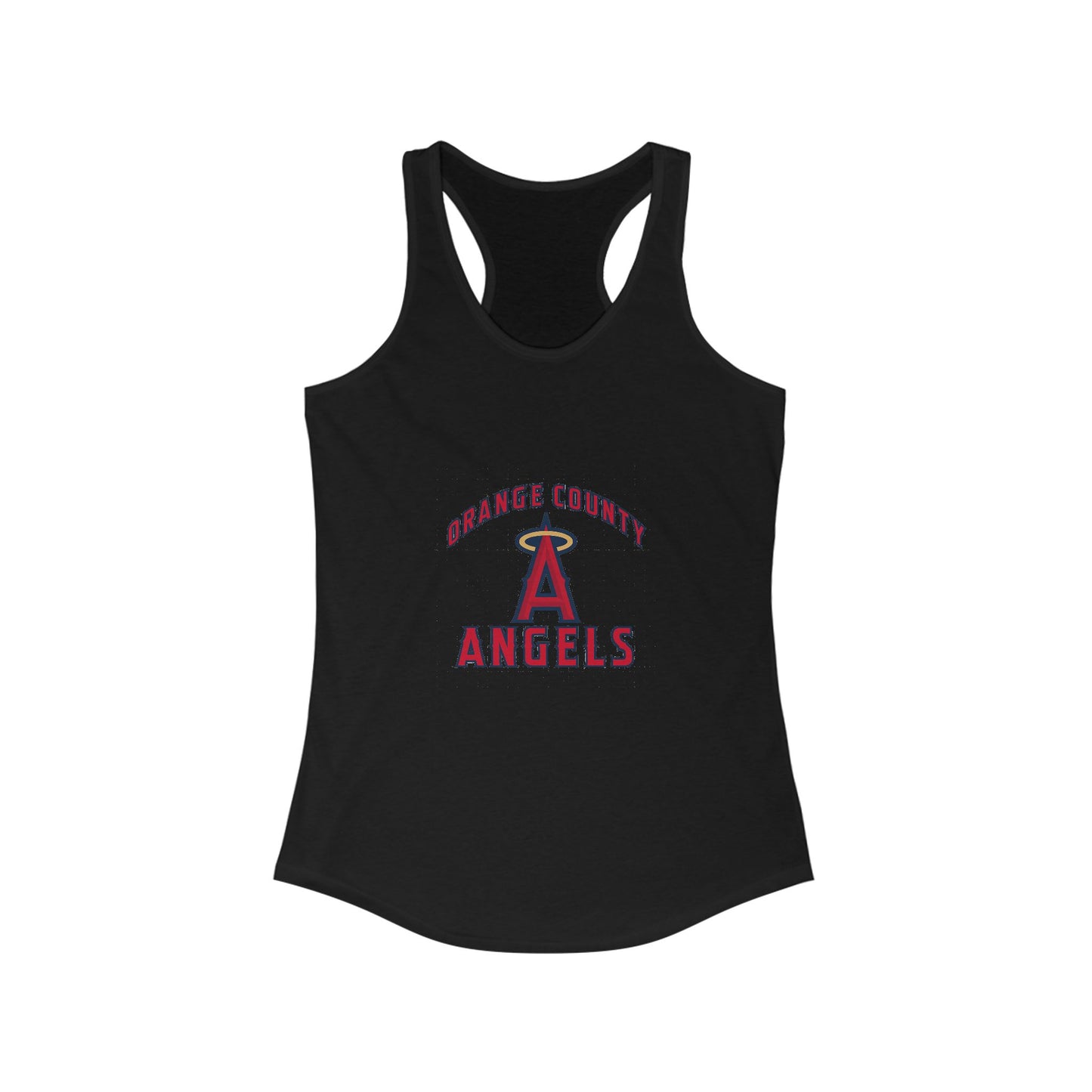 Orange County Angels Women's Racerback Tank Top - Sporty & Stylish Athletic Wear