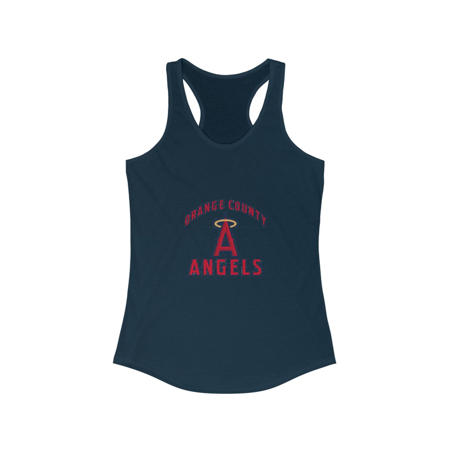 Orange County Angels Women's Racerback Tank Top - Sporty & Stylish Athletic Wear