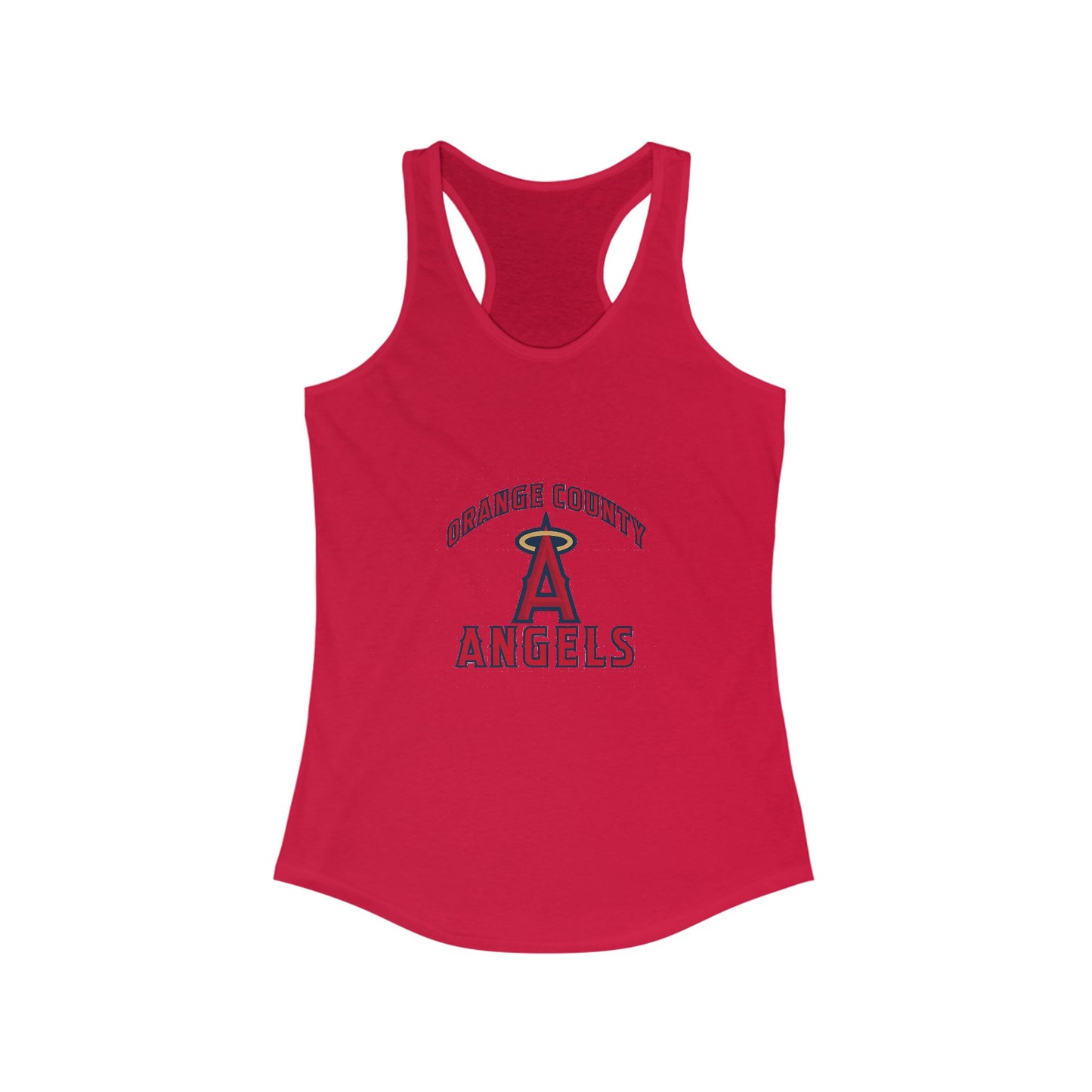 Orange County Angels Women's Racerback Tank Top - Sporty & Stylish Athletic Wear