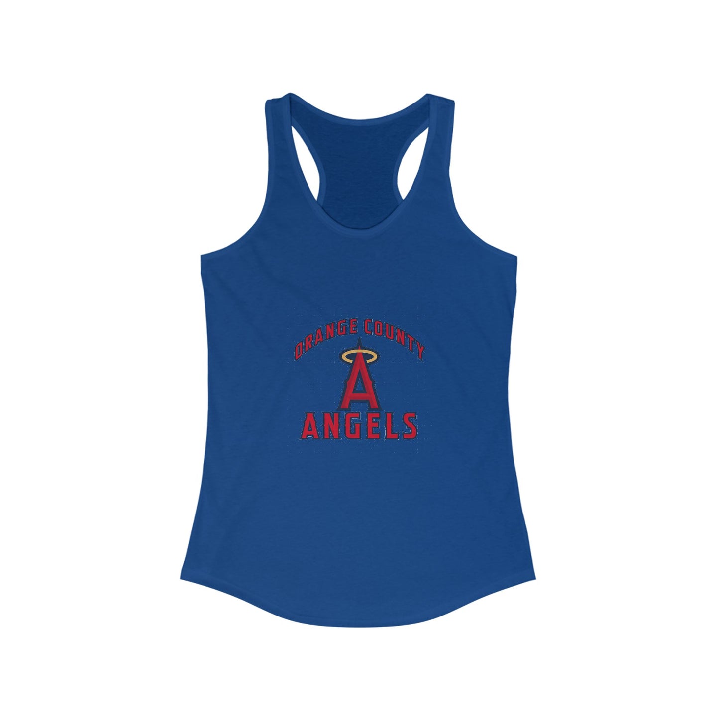 Orange County Angels Women's Racerback Tank Top - Sporty & Stylish Athletic Wear