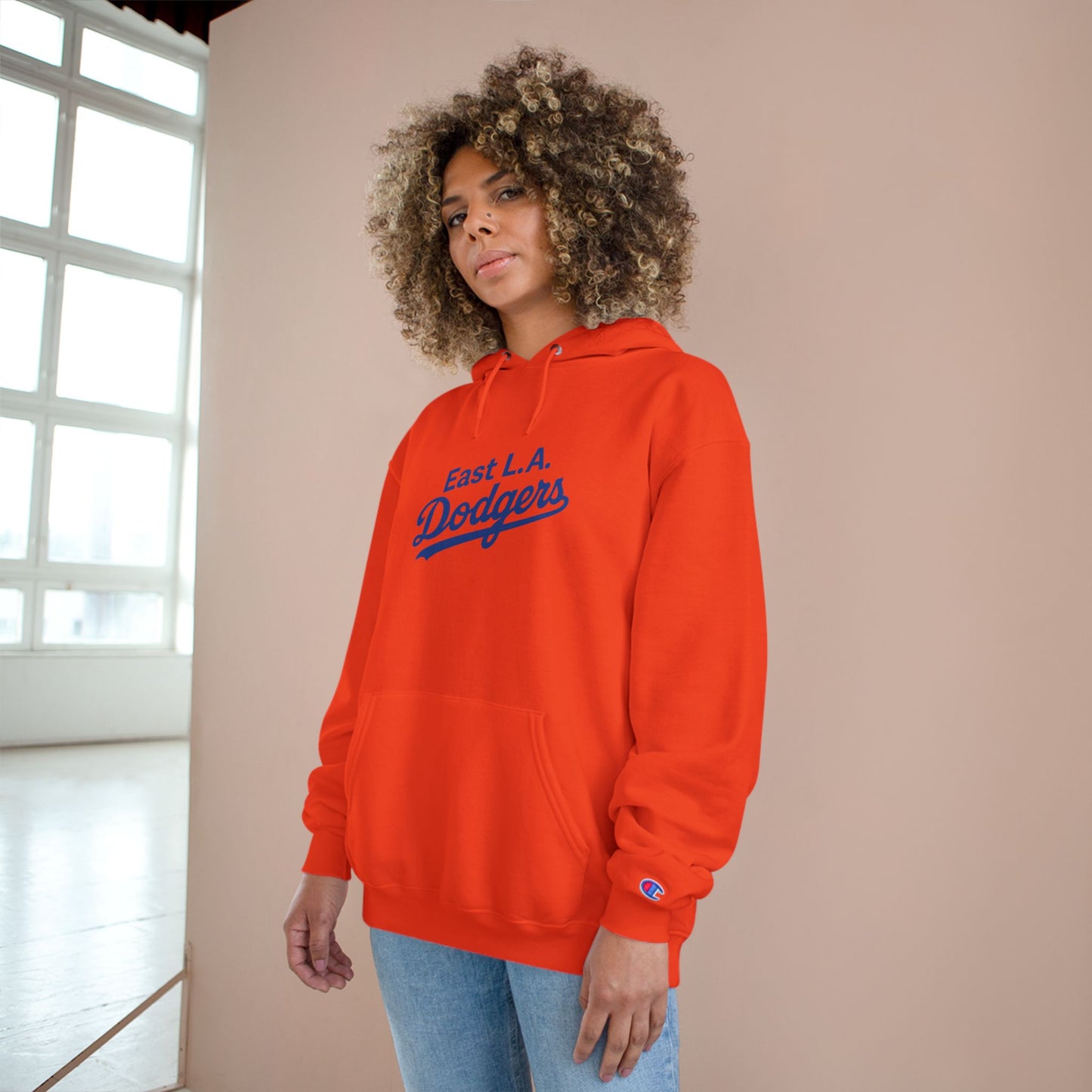 East L.A. Dodgers Champion Hoodie - Cozy Sportswear for Fans - Men & Women