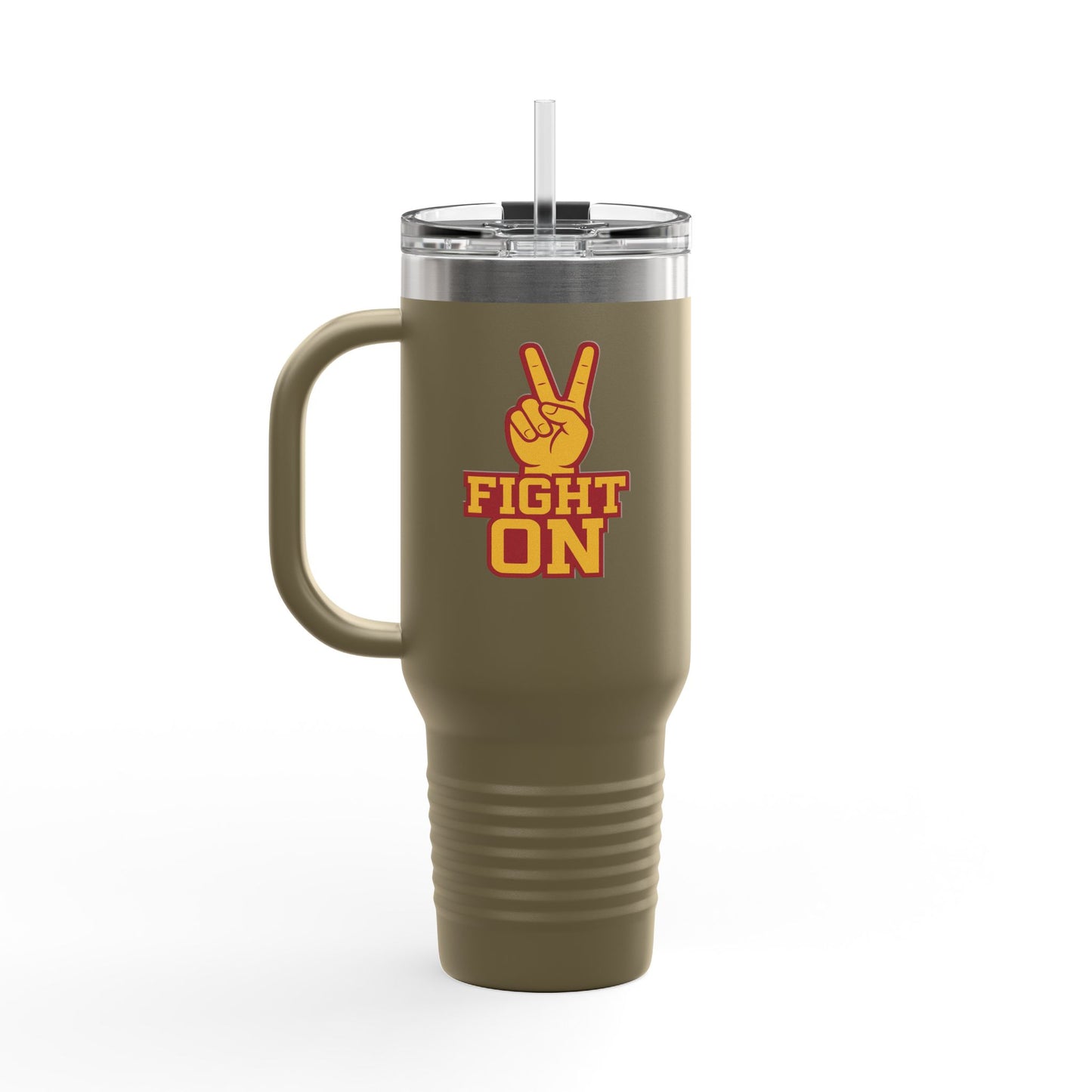 USC School of Social Work Insulated Travel Mug - 40oz Coffee Cup for Professionals & Students