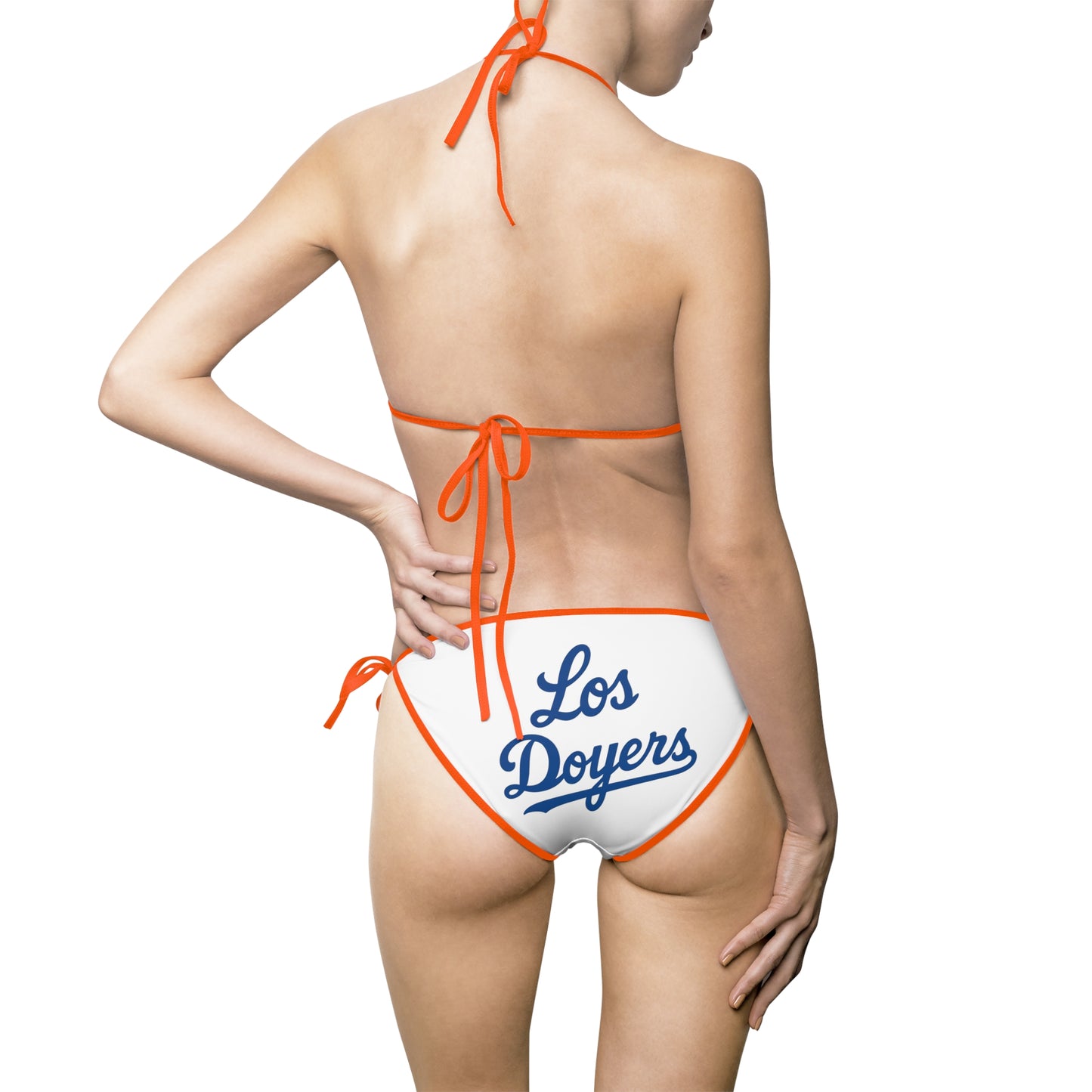 Women's L.A. Dodgers Bikini Swimsuit - Cheer for Your Team at the Beach or at the Pool!