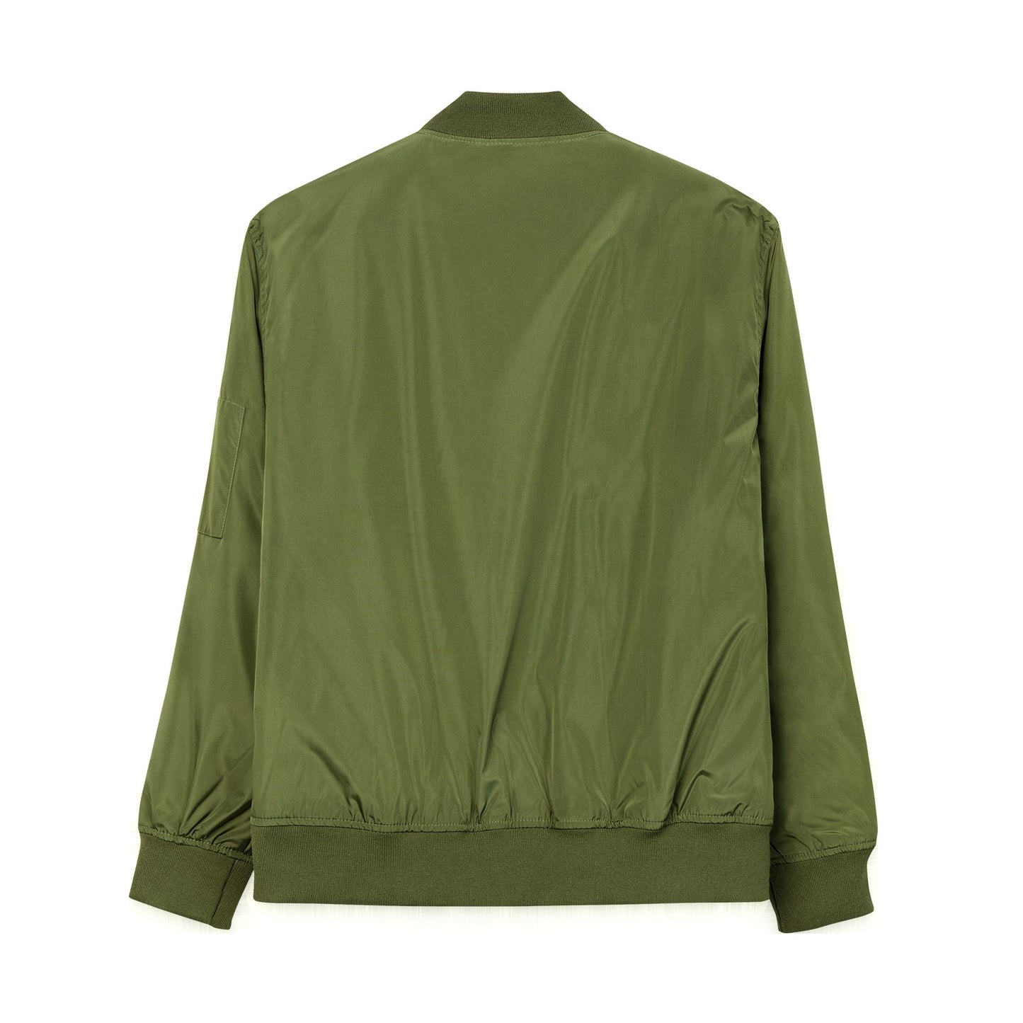 Eco-Friendly Dodgers Embroidered Bomber Jacket - Stylish and Sustainable Outerwear