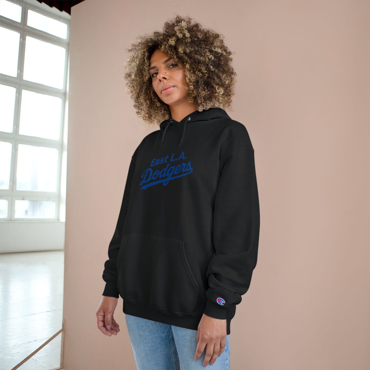 East L.A. Dodgers Champion Hoodie - Cozy Sportswear for Fans - Men & Women