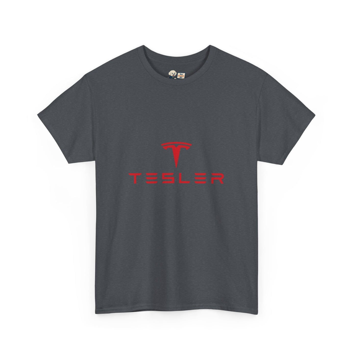 I Love Tesler - Heavy Cotton Tee - Cool Casual Wear