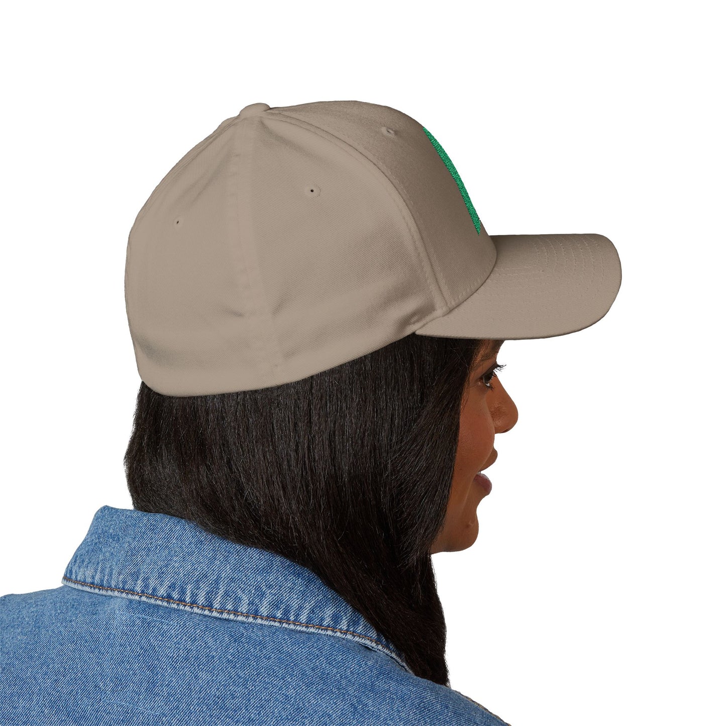 Fitted Embroidered Mexican Flag with L.A. Dodgers Logo Cap - Original Design