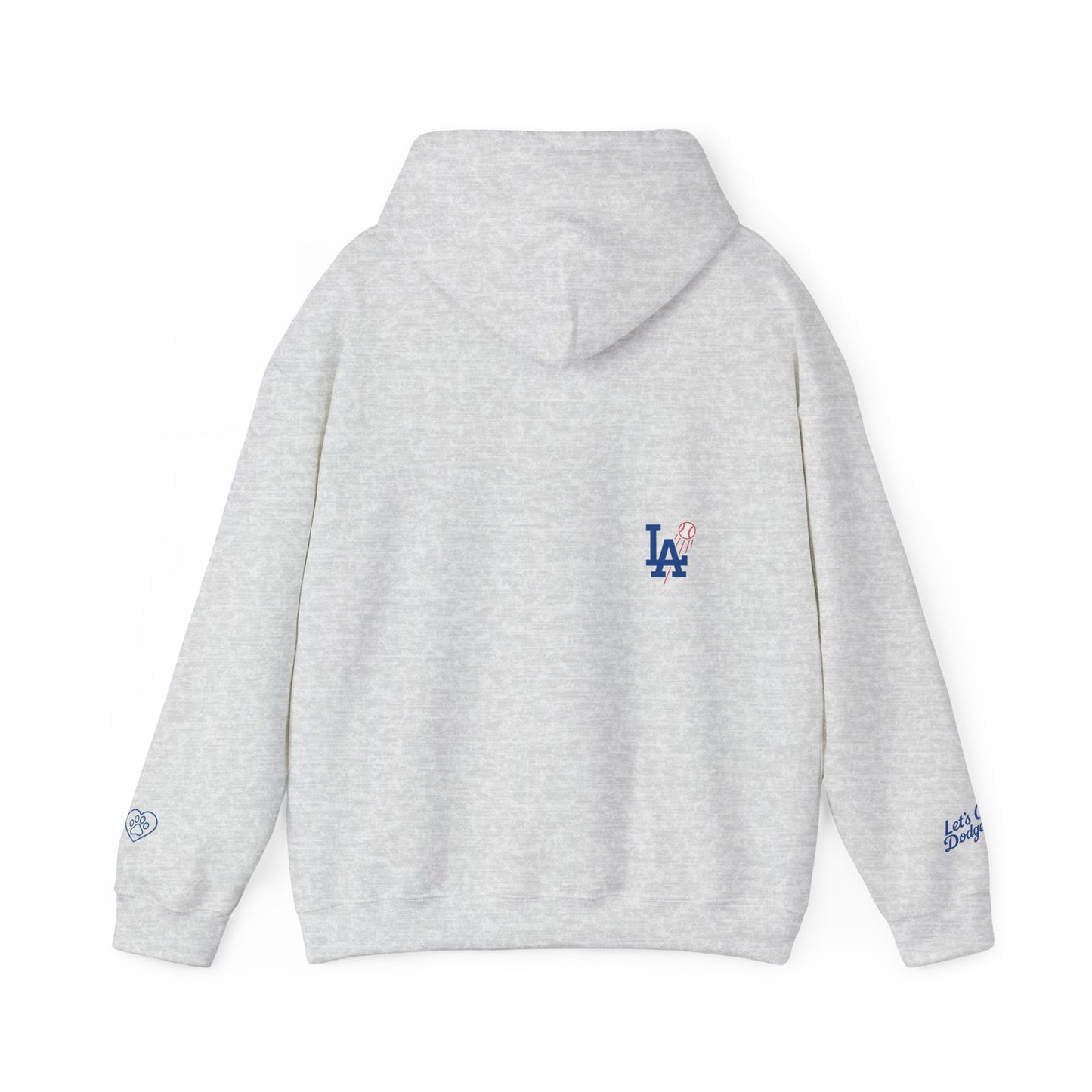 "My Shih Tzu Poodle is a Dodgers Fan" Unisex Dog Lover Hoodie