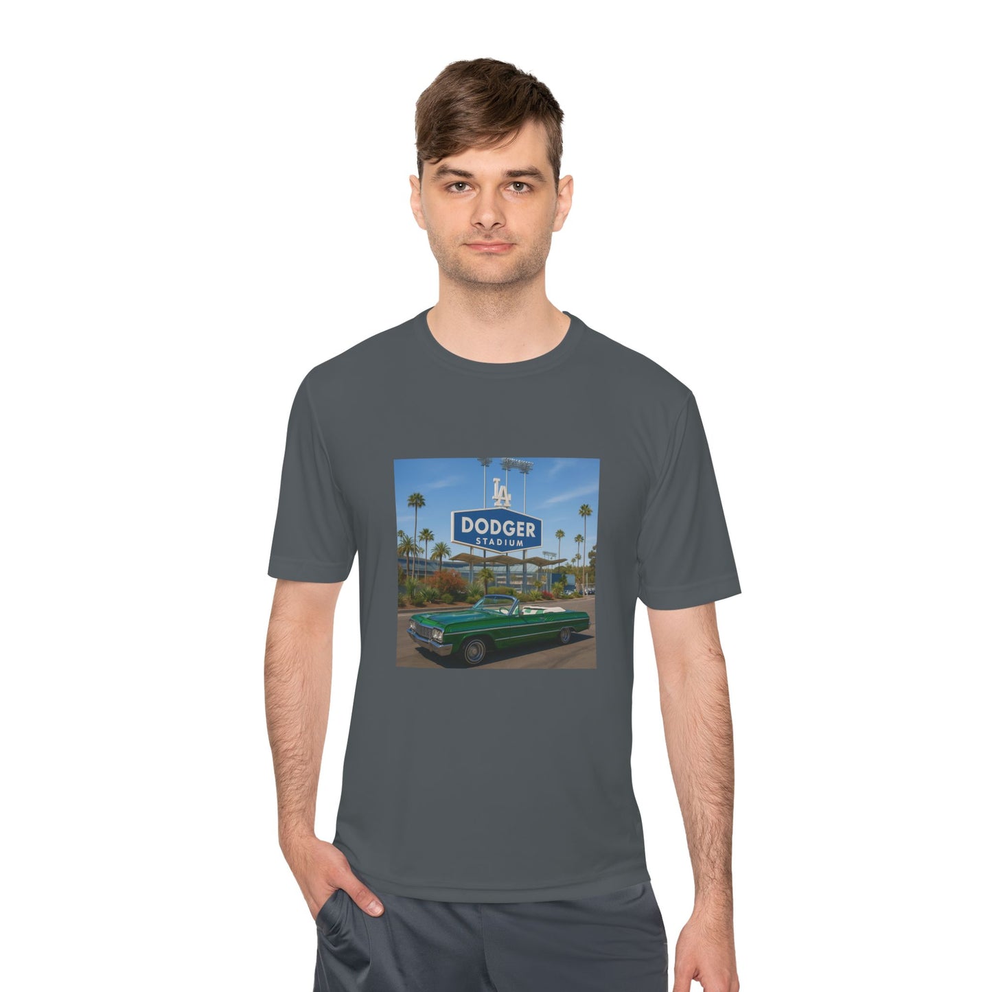 Lowrider Dodger Stadium - Unisex Moisture Wicking Tee