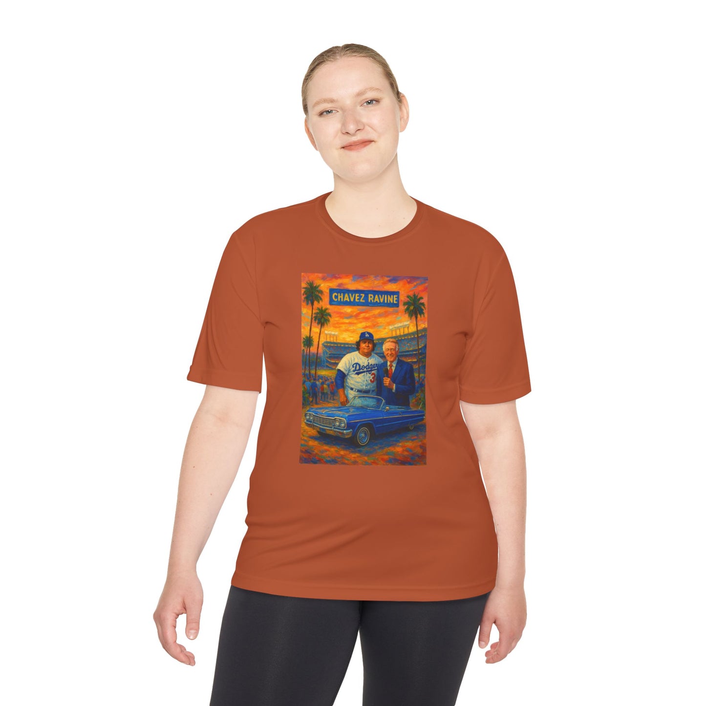 Vin Scully & Fernando Valenzuela - Unisex Moisture Wicking Tee