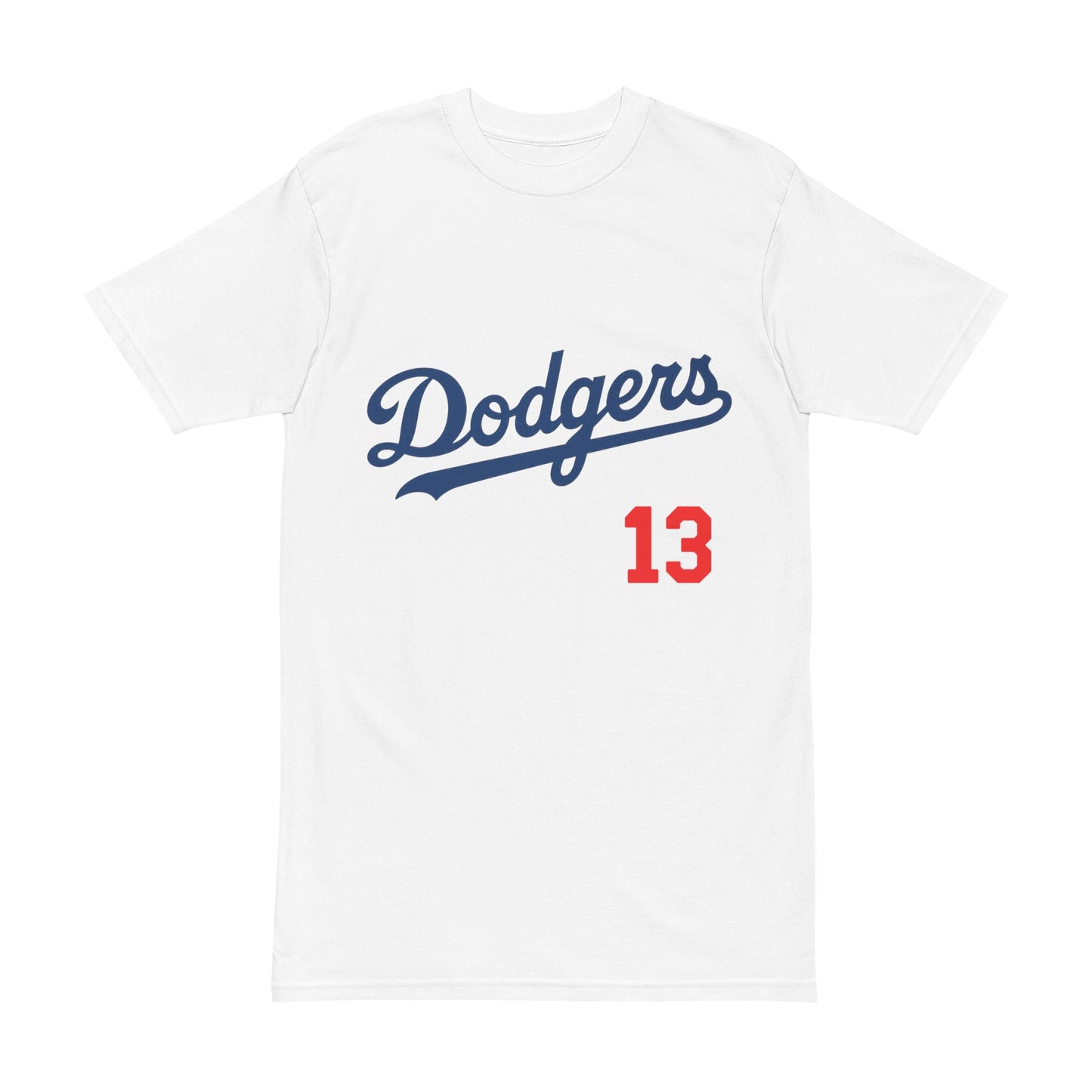 Dodgers Foo #13 -Men's Heavyweight Tee for Sports Fans