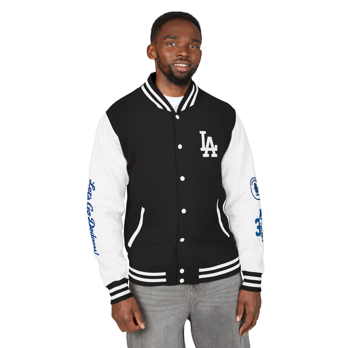 Los Doyers Unisex Heavyweight - Letterman Jacket - Men & Women